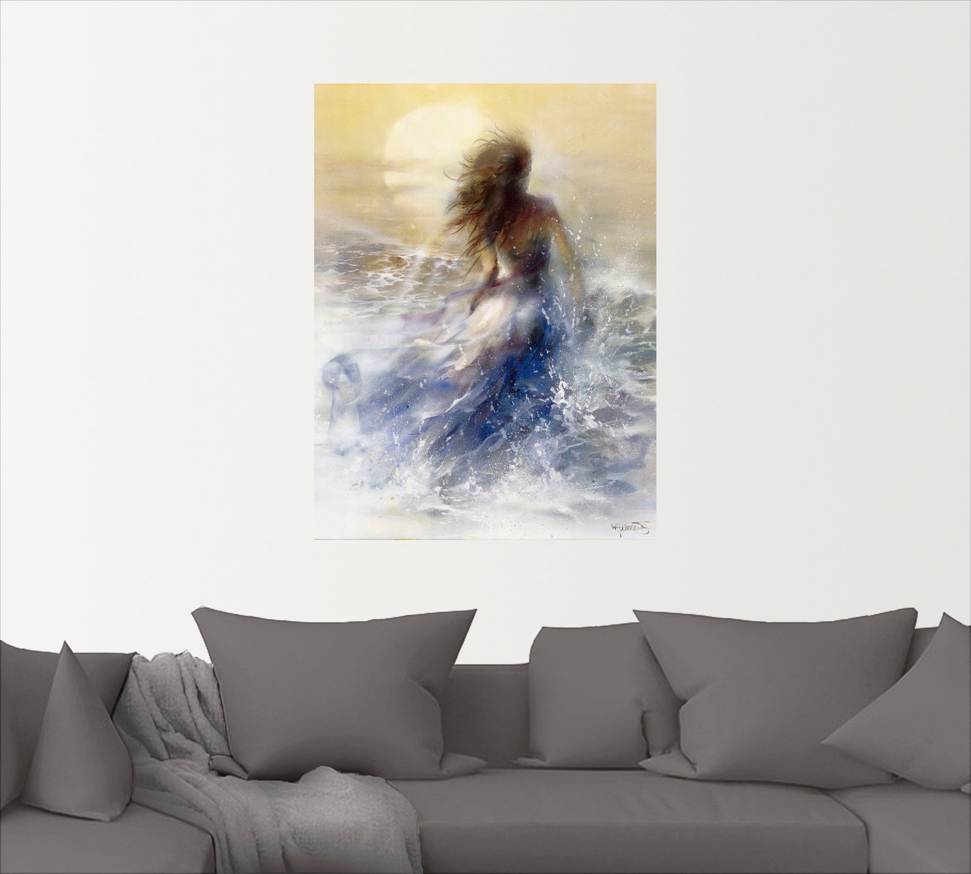 Artland Wandbild »Sommer I«, Frau, (1 St.), als Leinwandbild, Poster, Wandaufkleber in verschied. Größen