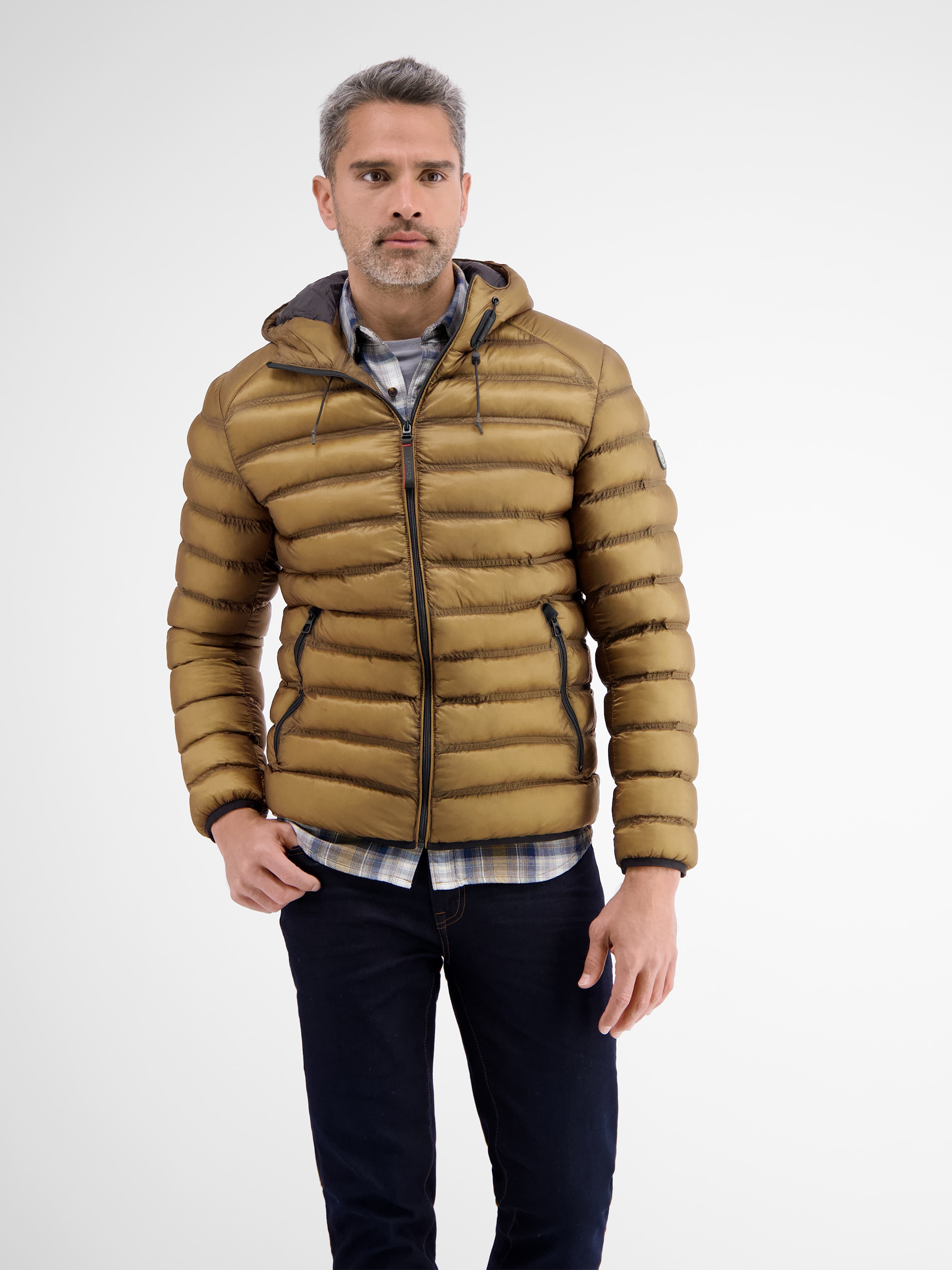 LERROS Steppjacke »Steppblouson mit Kapuze« mit Kapuze