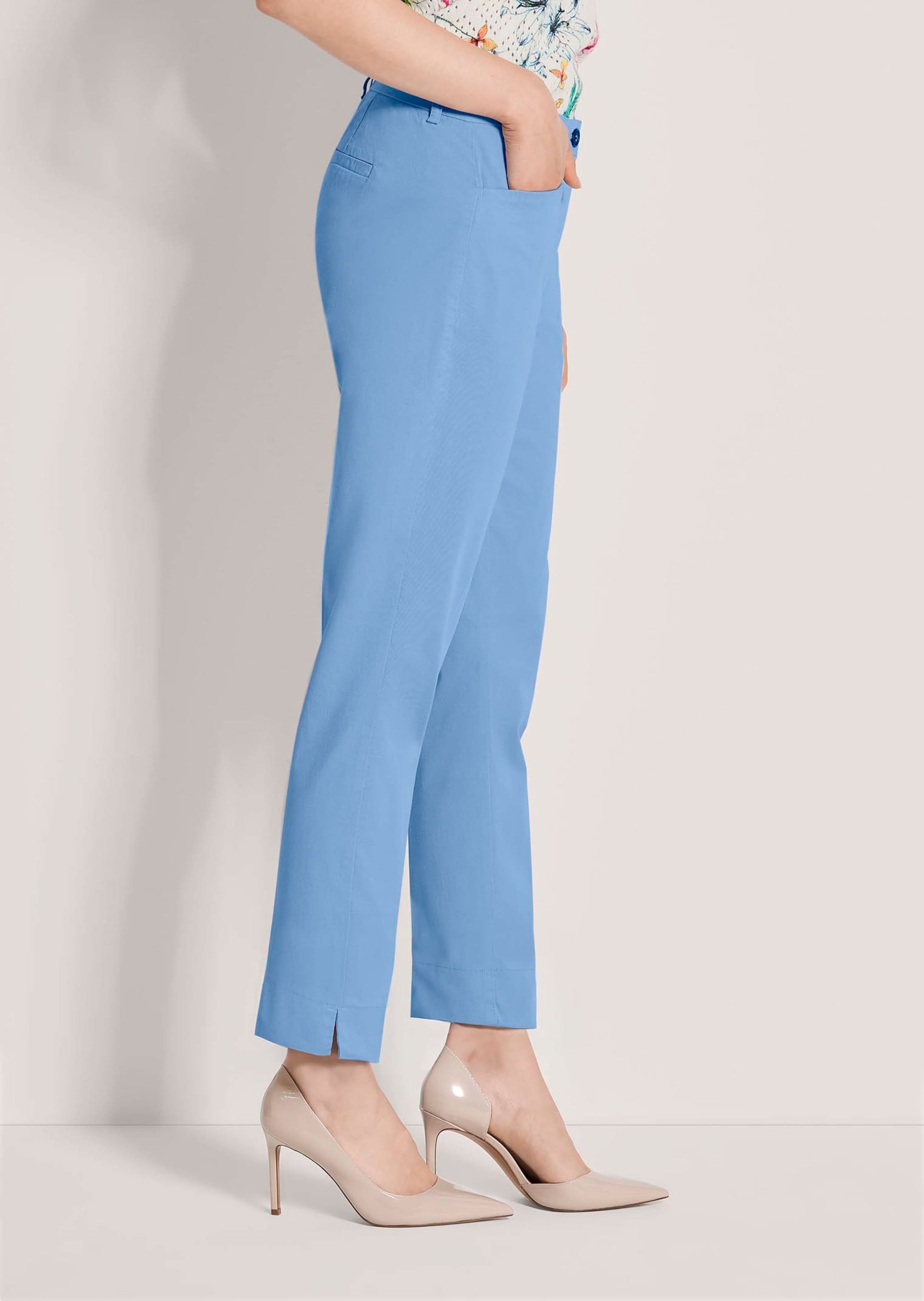 MADELEINE Chinohose »Chinohose Jerseyhose mit Formbund«