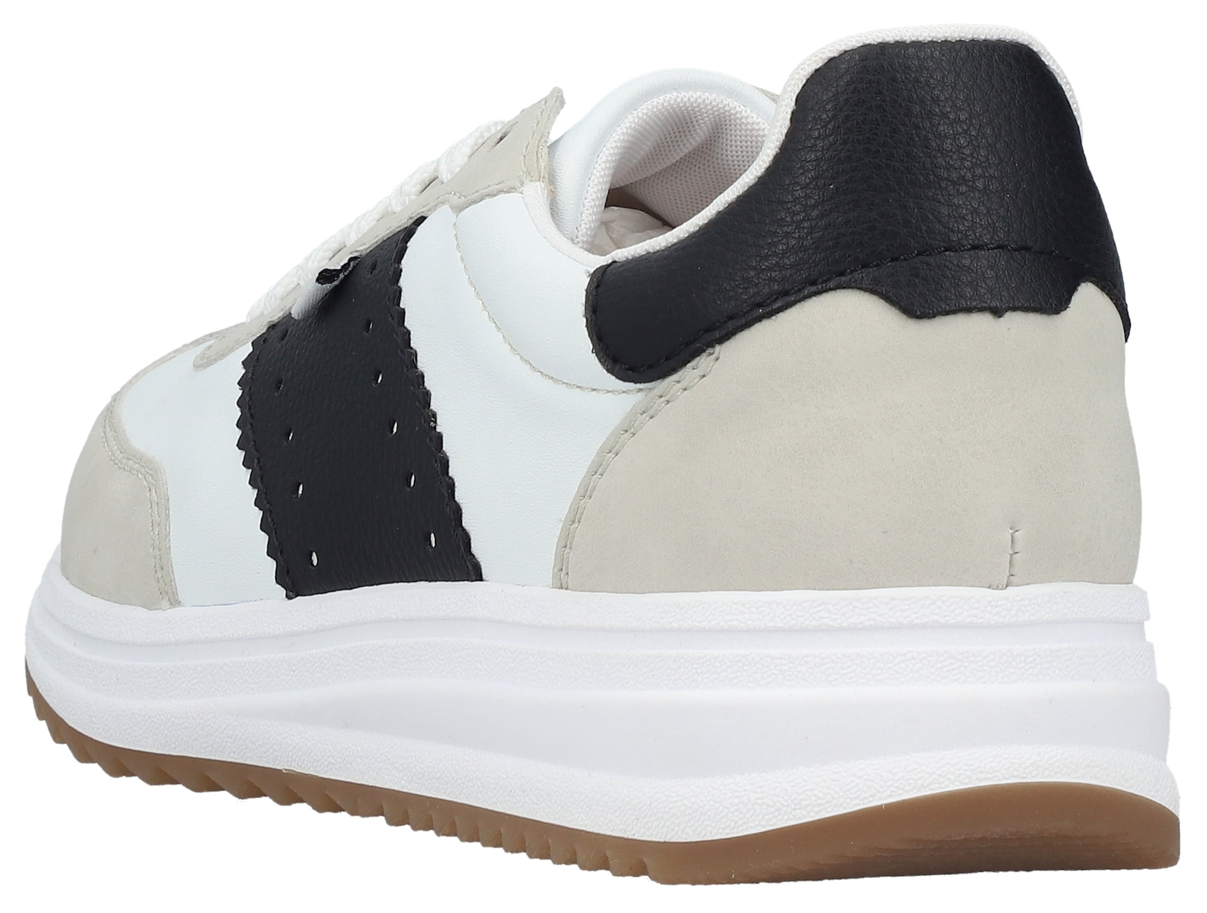 Rieker Sneaker  Schnürschuh, Halbschuh, Freizeitsneaker mit Kontrastbesätze