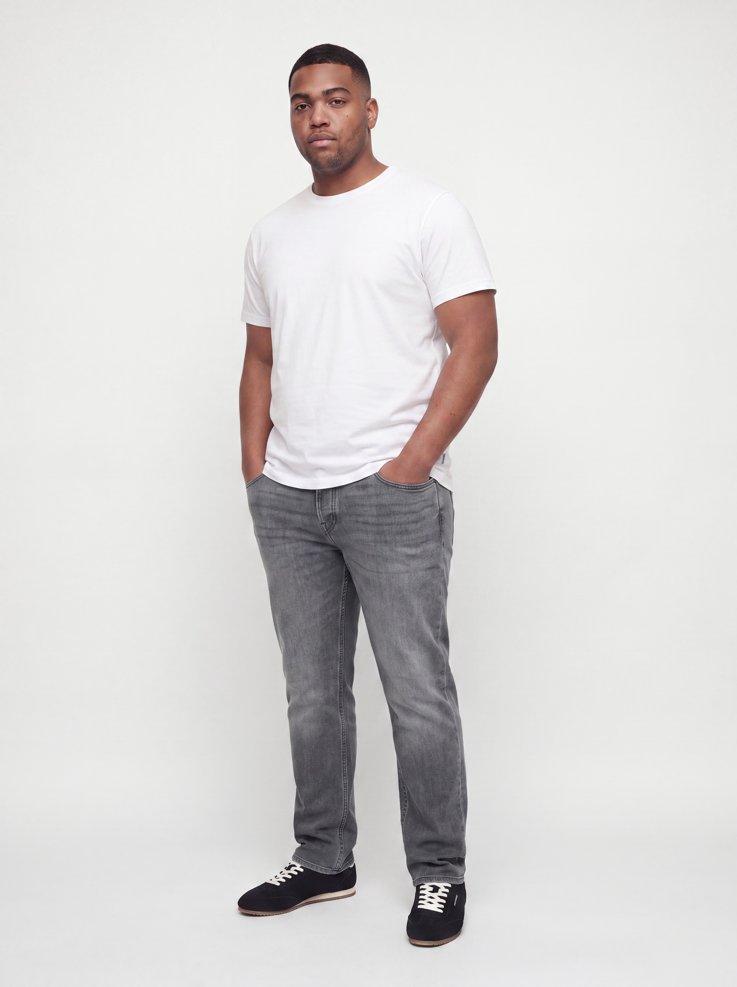 Jack & Jones PlusSize Comfort-fit-Jeans »JJIMIKE JJORIGINAL SQ 349 NOOS PLS« Baumwollmischung, comfort fit