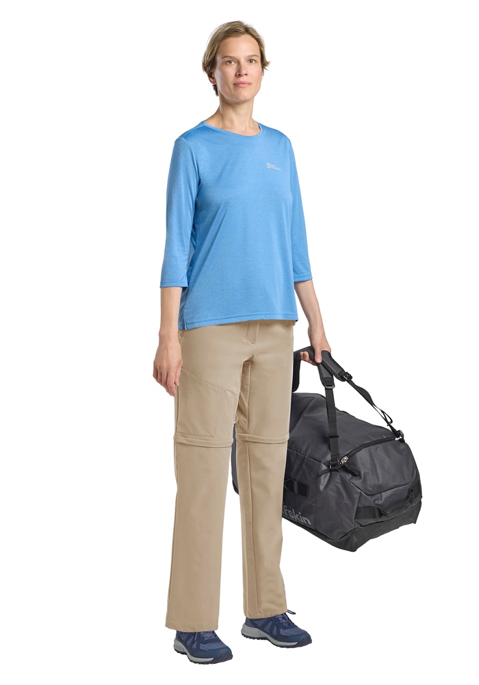 Jack Wolfskin Zip-off-Hose »PICO TRAIL ZIP OFF PANTS W«  Atmungsaktiv & schnell trocknend & zwei Tragevarianten