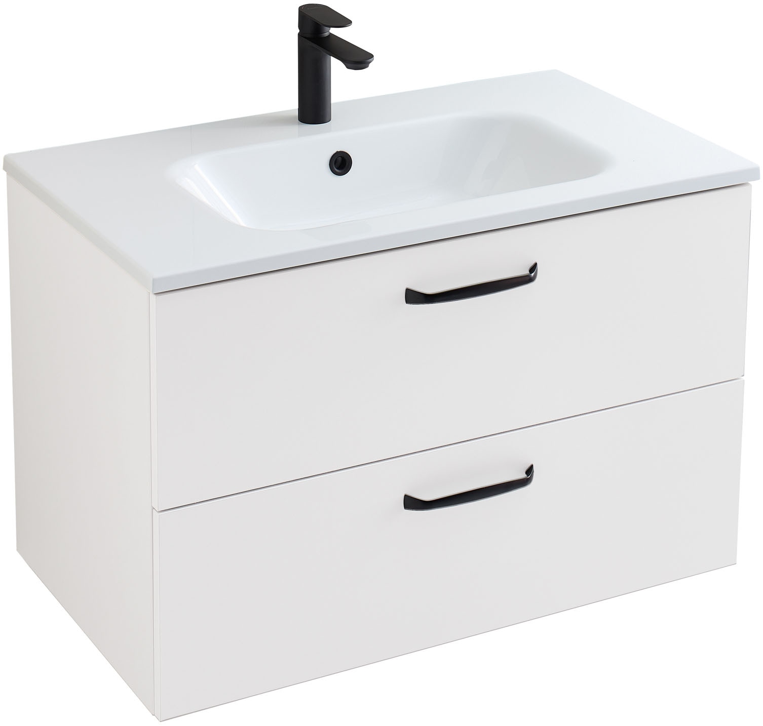 Saphir Badmöbel-Set »Quickset 500, Waschtischunterschrank mit Waschtisch und Spiegelschrank« 3 Stk. tlg.