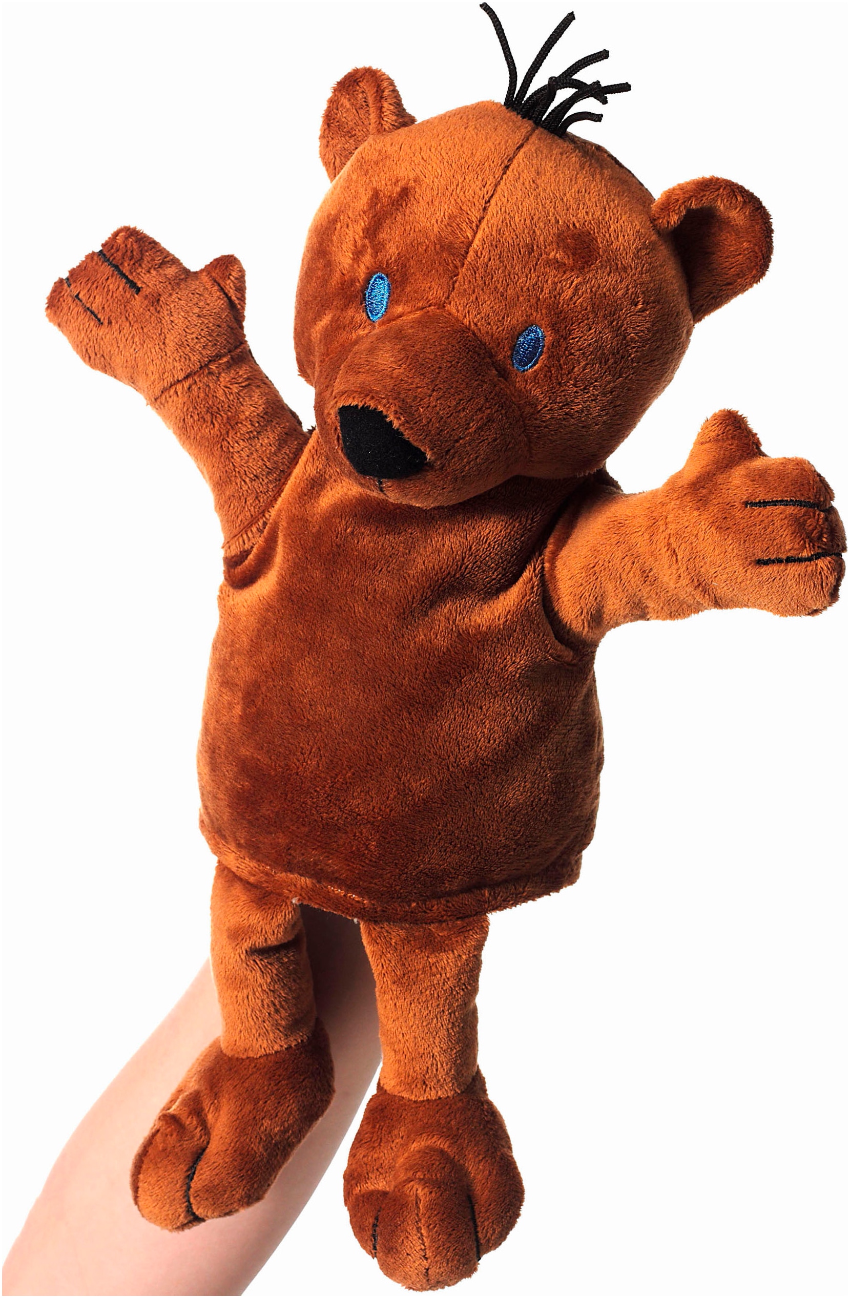 Heunec® Handpuppe »JANOSCH, Kleiner Bär, 22 cm« enthält recyceltes Material