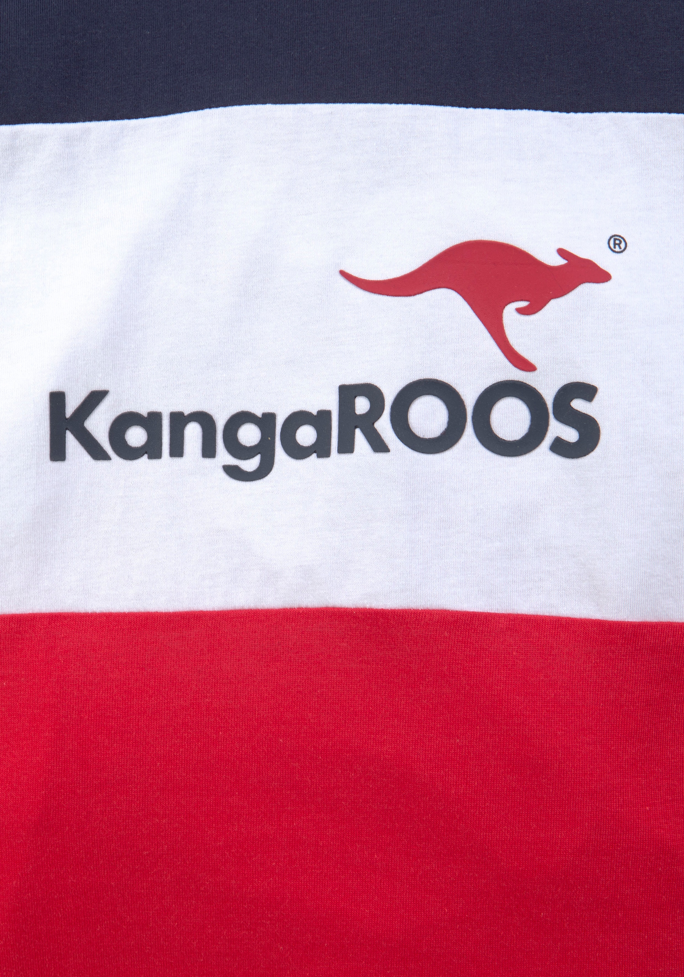 KangaROOS Langarmshirt »Colorblocking«, im colorblocking Design
