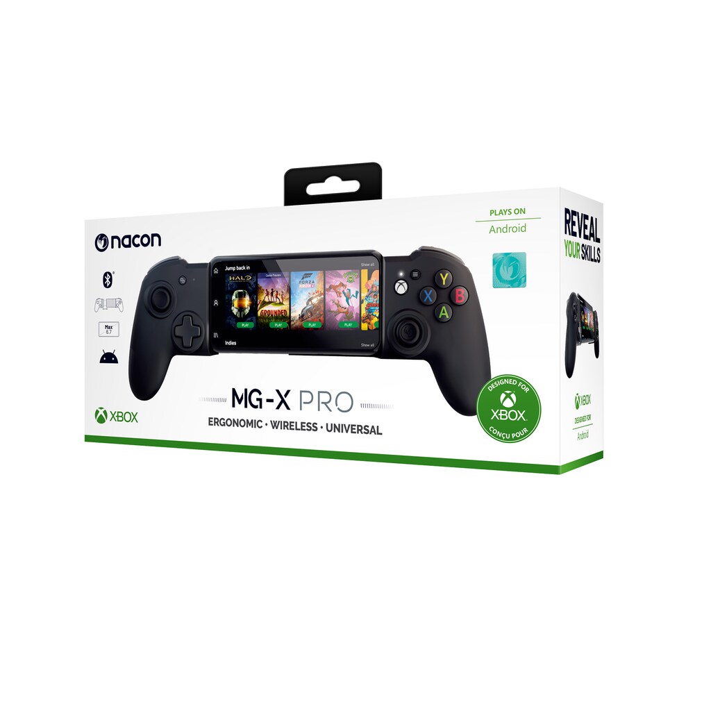 nacon Gaming-Controller »NA005219 Holder MG-X PRO, kabellos, USB, schwarz, für Android u. Xbox«