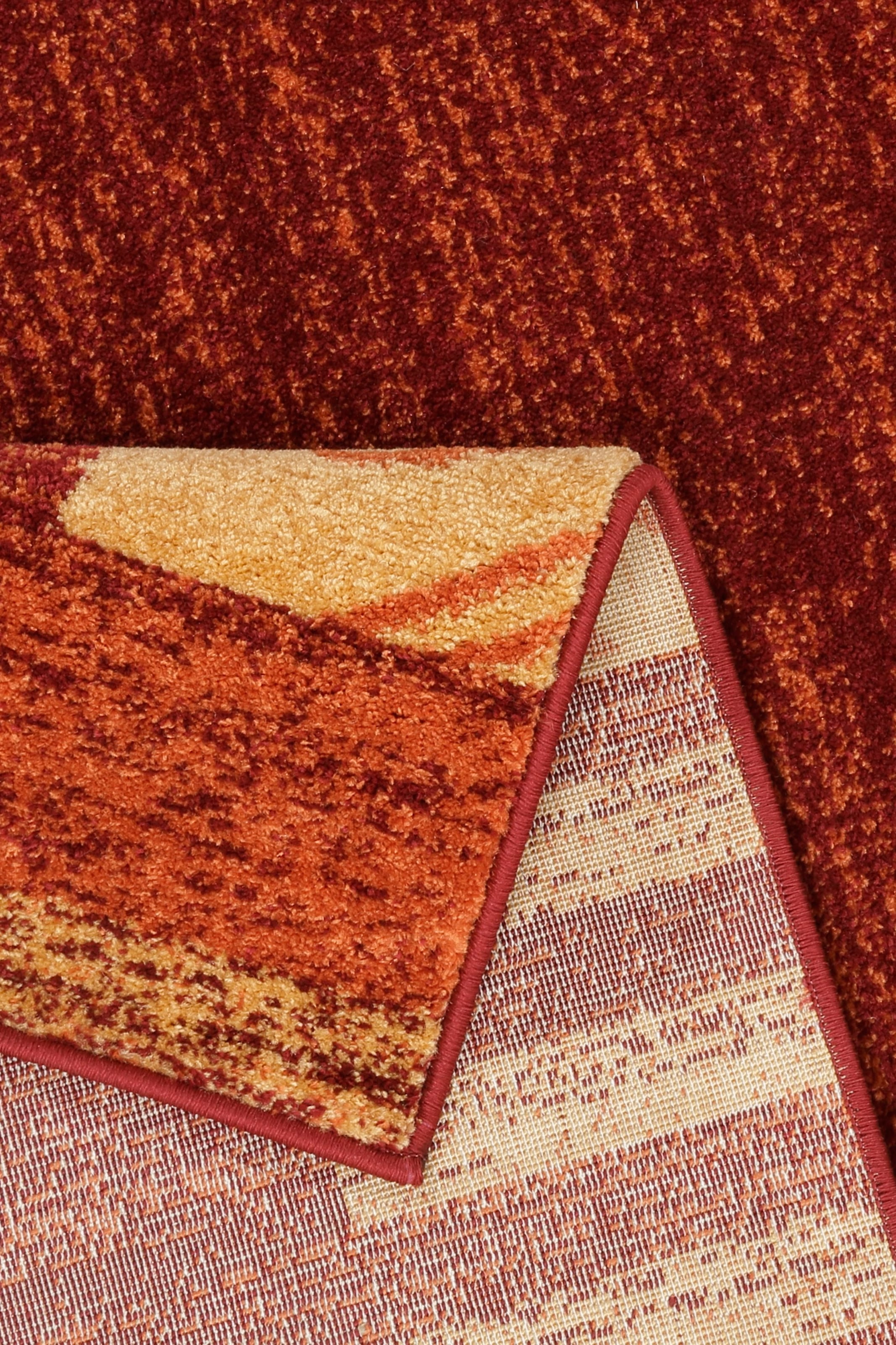 my home Teppich »Jonas« rechteckig 8 mm Höhe flacher Teppich, Kurzflor, Weich, Elegant, mit Bordüre, Wohnzimmer