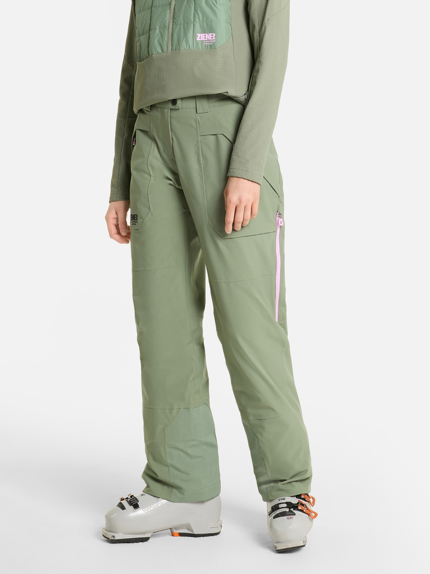 Ziener Skihose »RONTARA-Z AQUASHIELD® DAMEN«  wasser- u. winddicht, atmungsaktiv, Innenfutter aus Wolle