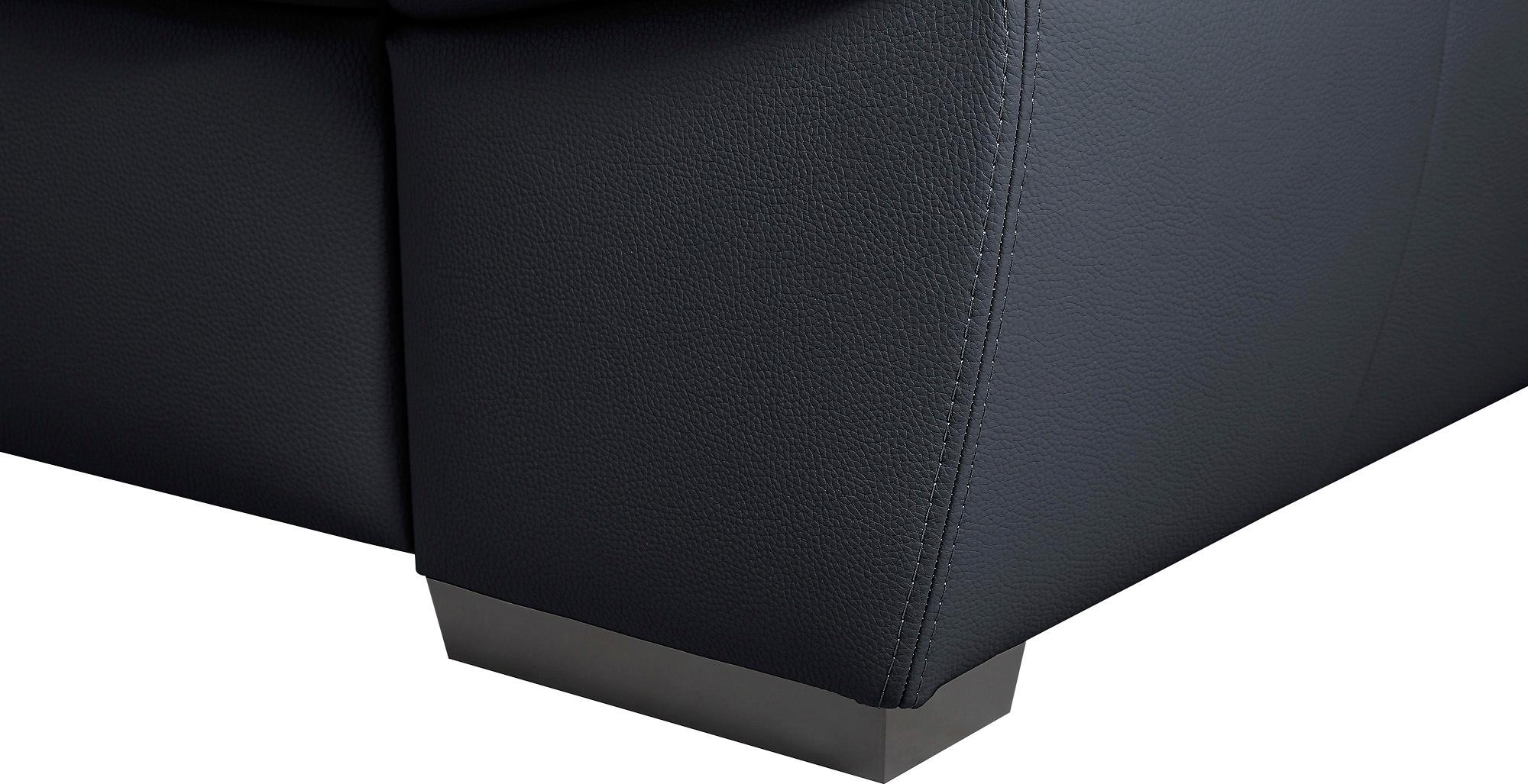 exxpo - sofa fashion Ecksofa »Salerno, klassisch modernes Funktionssofa, hoher Sitzkomfort, L-Form«, inkl. Kopf- und Armteilverstellung, wahlweise mit Bettfunktion