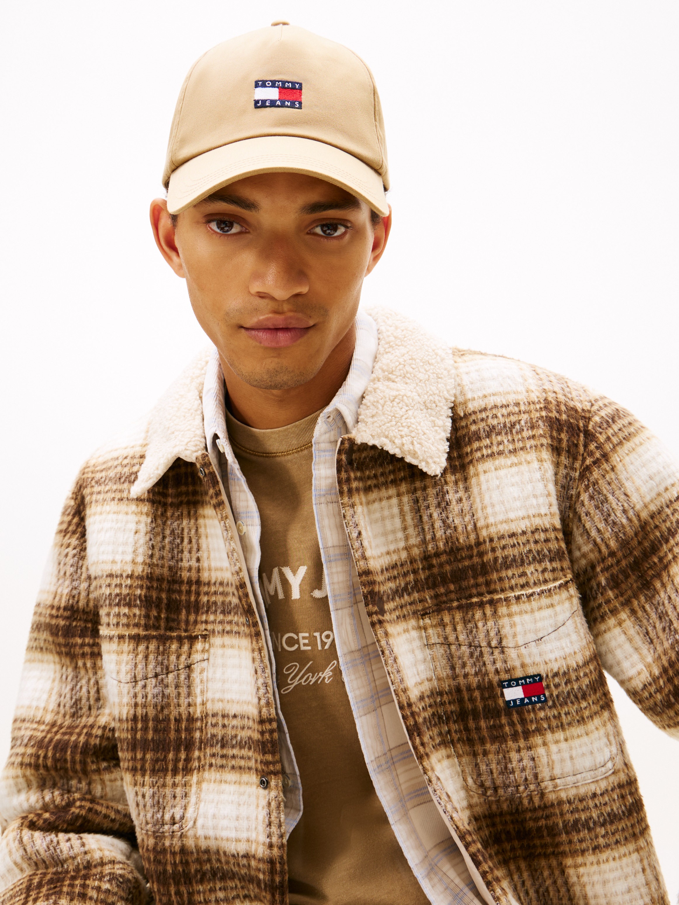 Tommy Jeans Baseball Cap »TJM HERITAGE CORE CAP« UNISEX Klemmverschluss, große Logostickerei