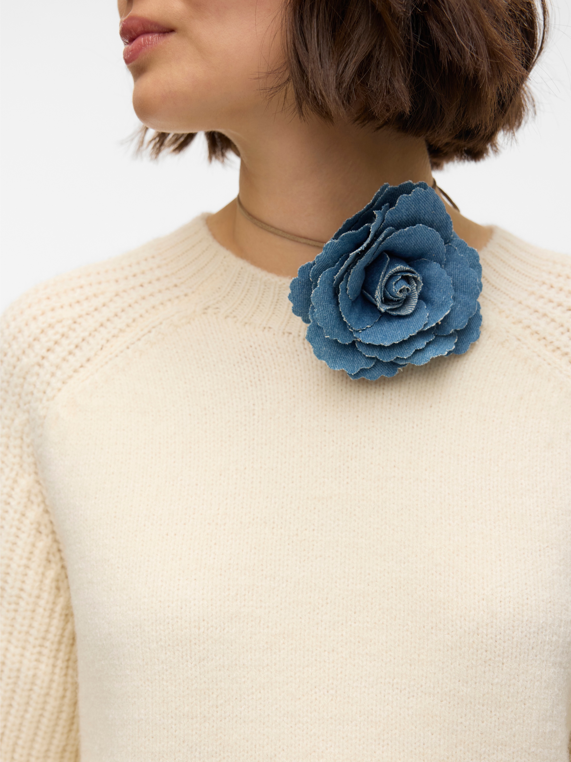 Vero Moda Rundhalspullover »VMENYA LS O-NECK PULLOVER BOO«