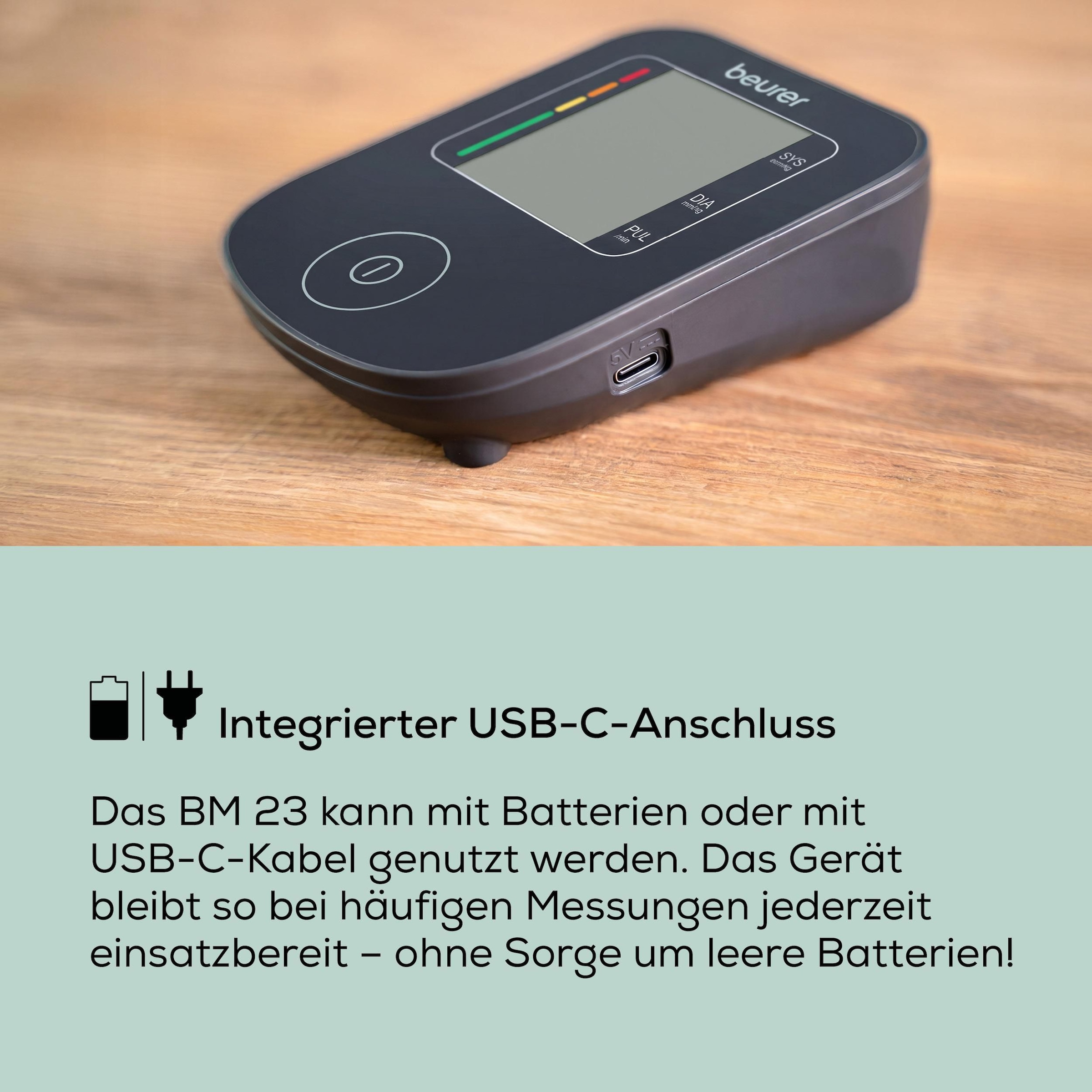 BEURER Blutdruckmessgerät »BM 23 Limited Edition 2026« Dank App Blutdruckwerte bequem digital in der App  dokumentieren