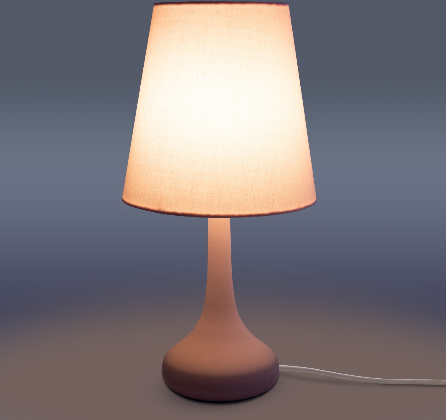 Paco Home Tischleuchte »HELA«, 1 flammig, Leuchtmittel E14 | ohne Leuchtmittel, LED E14 Lampe, Tischleuchte Für Kinderzimmer u. Wohnzimmer Modern