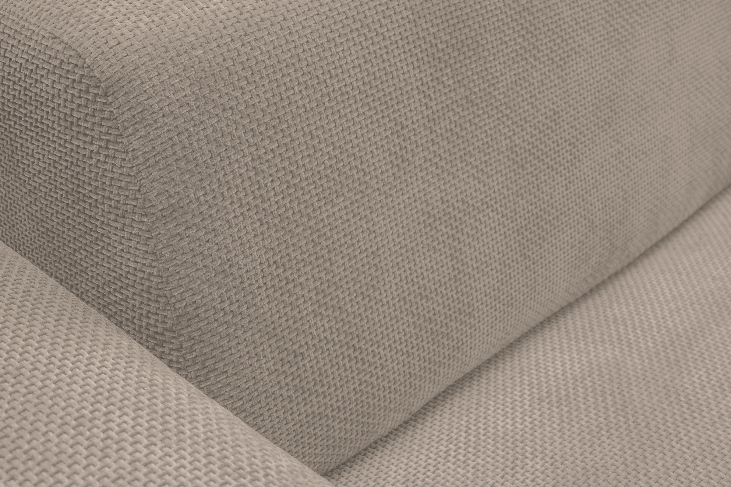 WERK2 Sofa »Zeus 3-Sitzer, Big-Sofa, Breite 256cm, Tiefe 105cm, modern und bequem«, Curvy Trend 3-Sitzer mit urbaner Optik