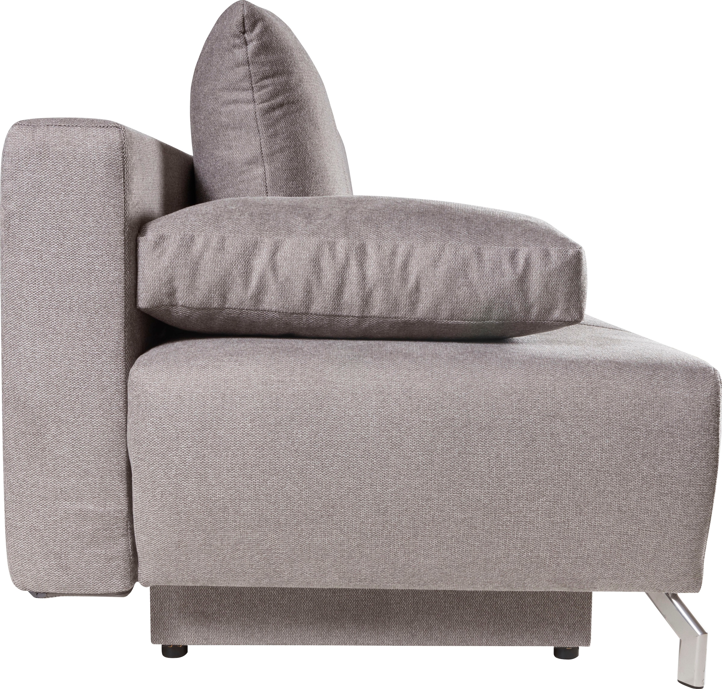 WERK2 Schlafsofa »Troya«, 2-Sitzer Sofa und Schlafcouch mit Federkern & Bettkasten