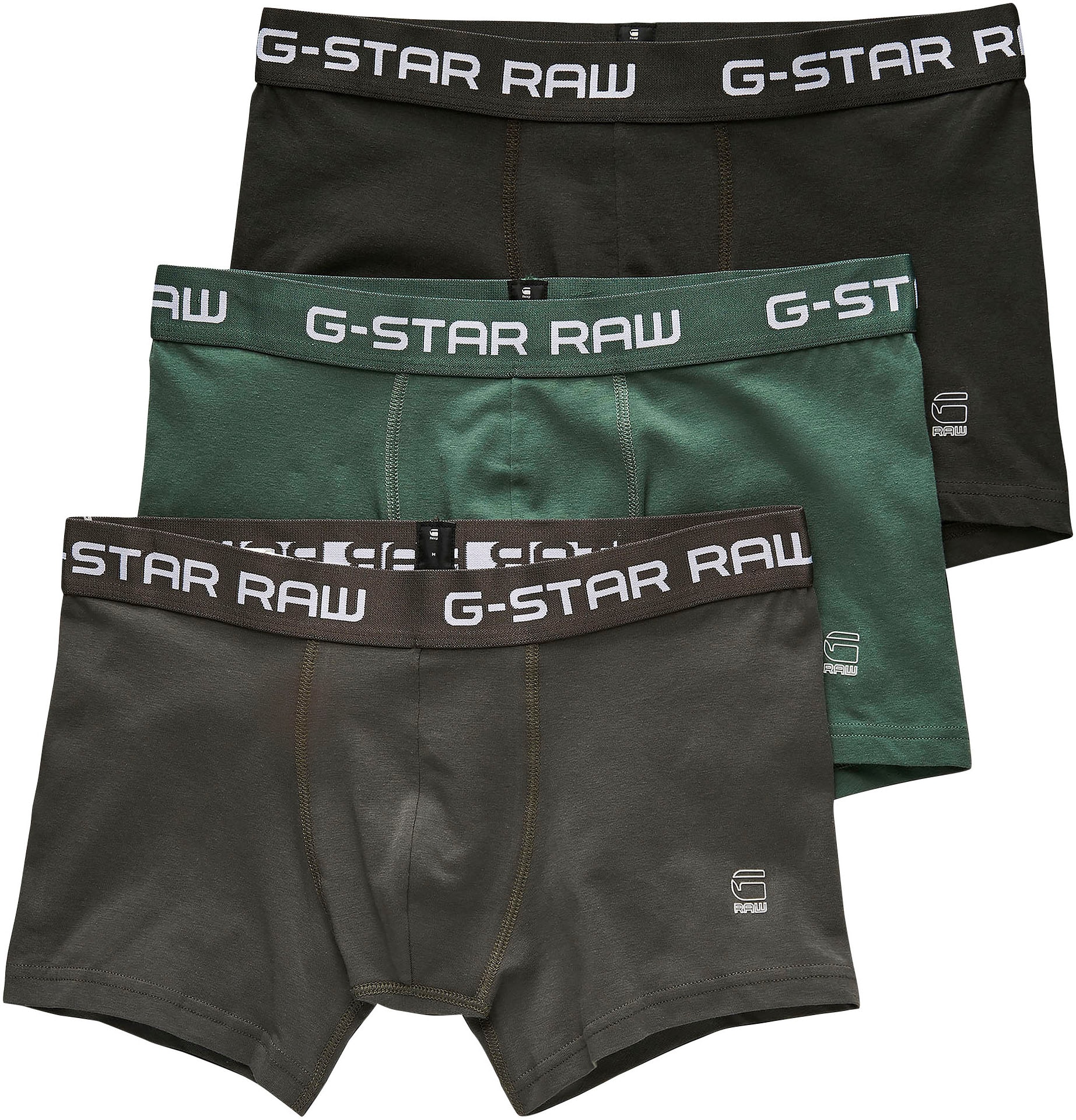 Boxer »Classic trunk clr 3 pack«, (Packung, 3 St., 3er-Pack)