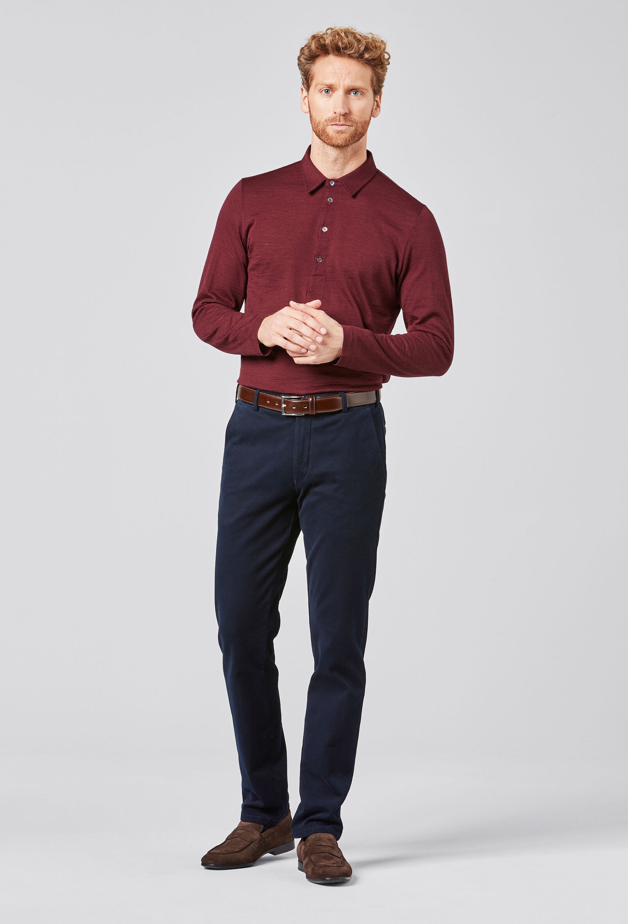 MEYER Chinohose »Bonn 2-8616«  aus Luxus Twill