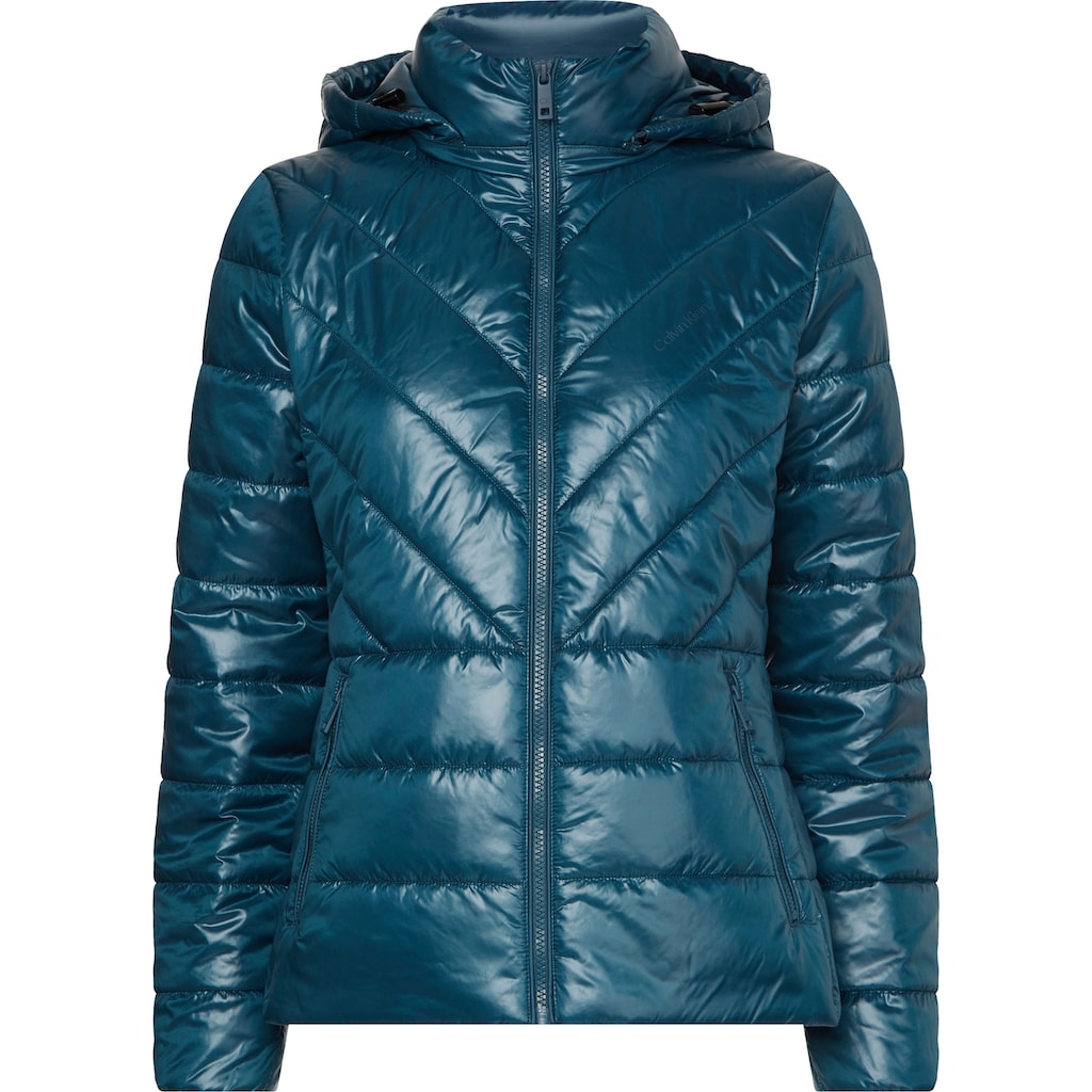 Calvin Klein Curve Steppjacke »INCLUSIVE RECYCLED PADDED JACKET«, mit Kapuze