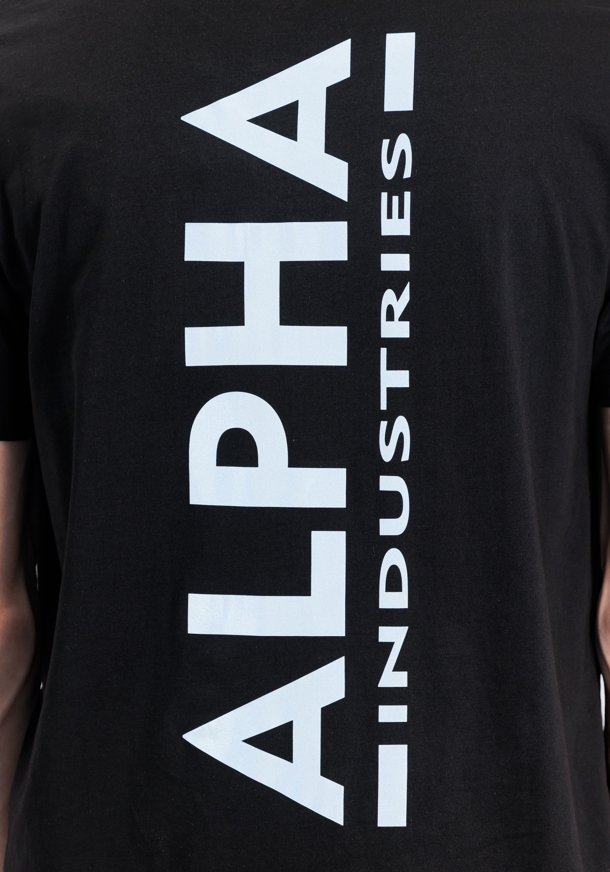 Alpha Industries T-Shirt »Backprint T-Shirt Reflective Print«