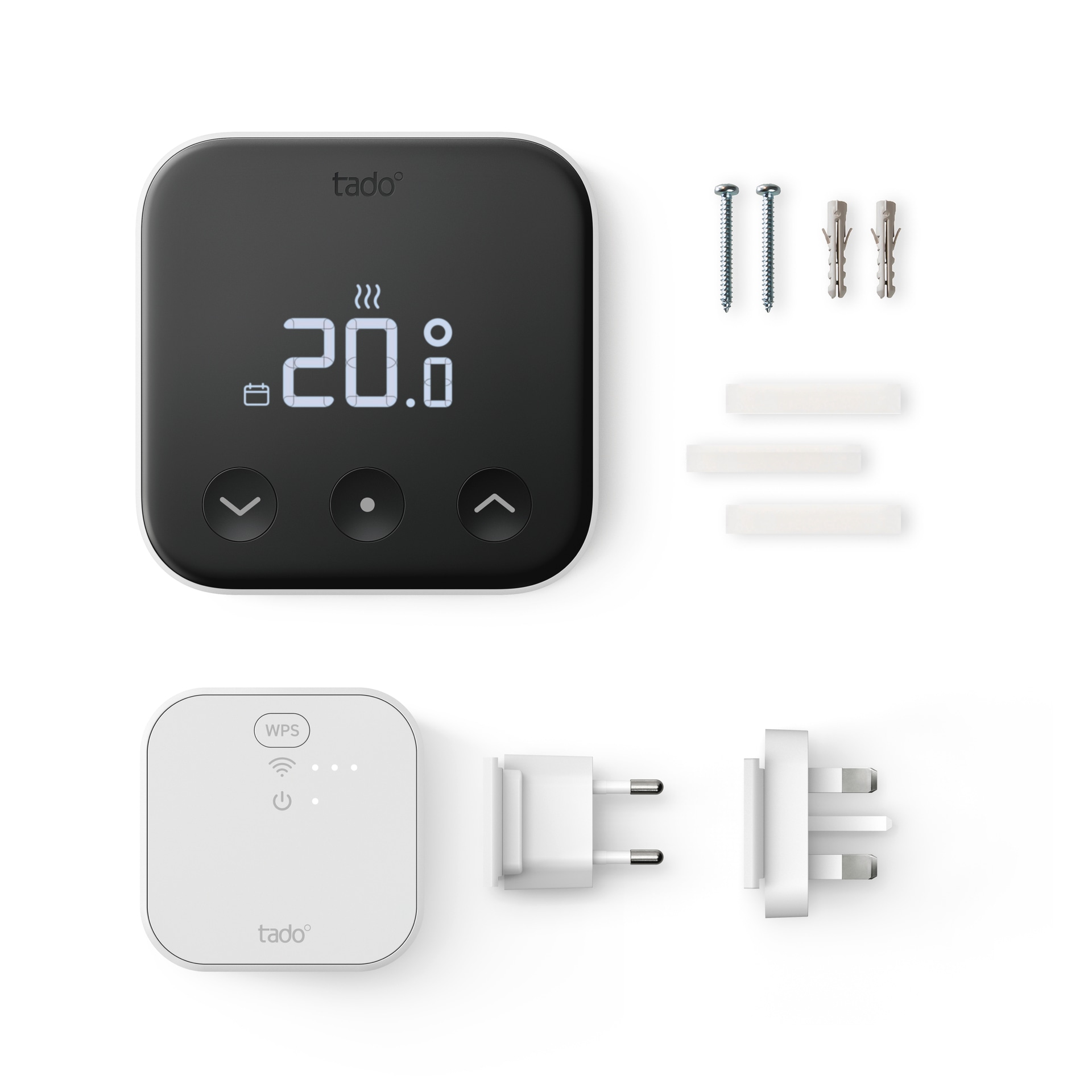 Tado Heizkörperthermostat »Starter Kit - Smartes Thermostat X + Bridge«