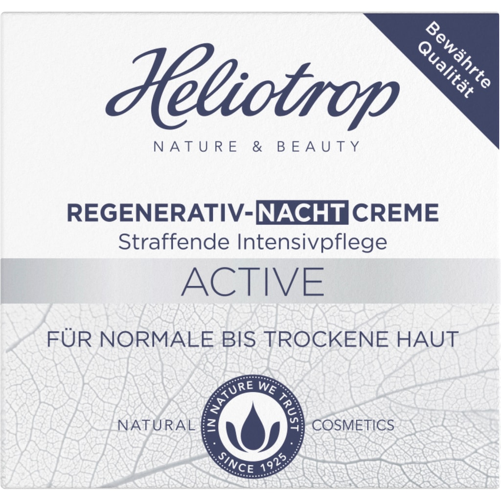 HELIOTROP Nachtcreme »Active Regenerativ«