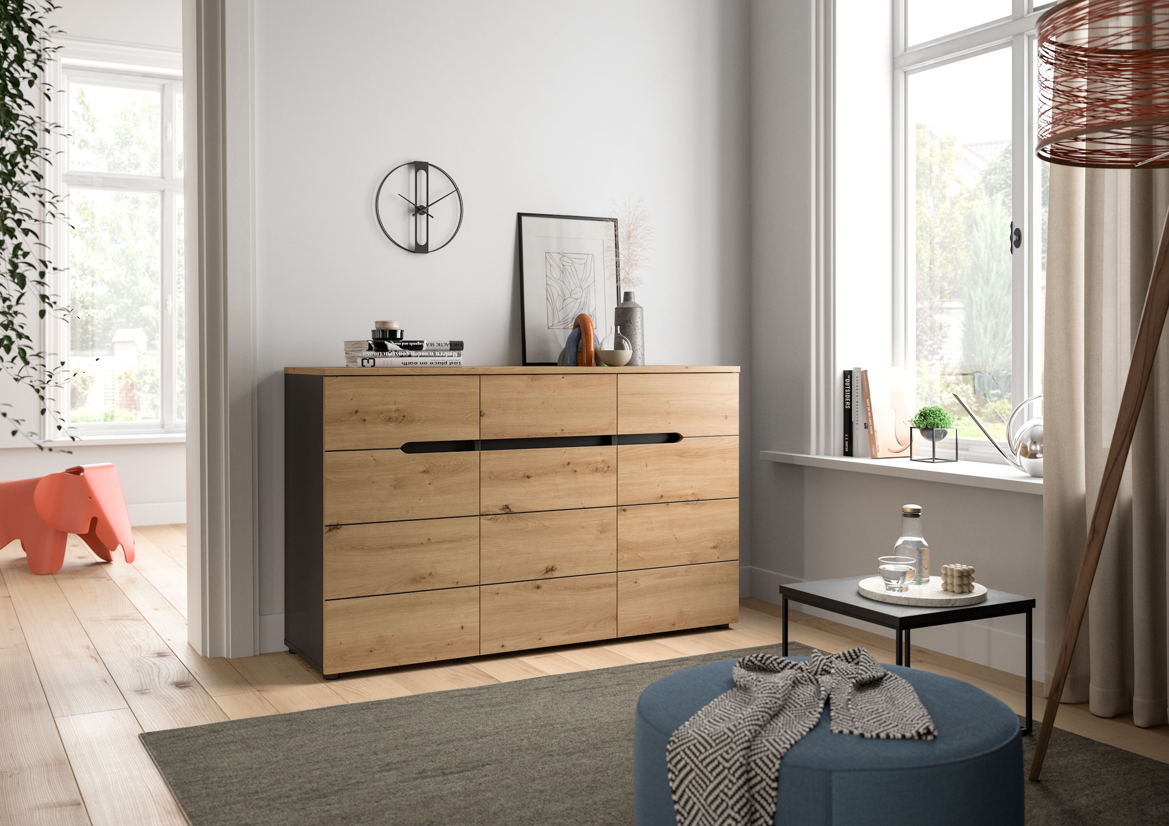 Home affaire Kommode »REHAT, TOPSELLER!« in verschiedenen Ausführungen erhältlich,  Sideboard, Anrichte, Schrank, Board, Highboard