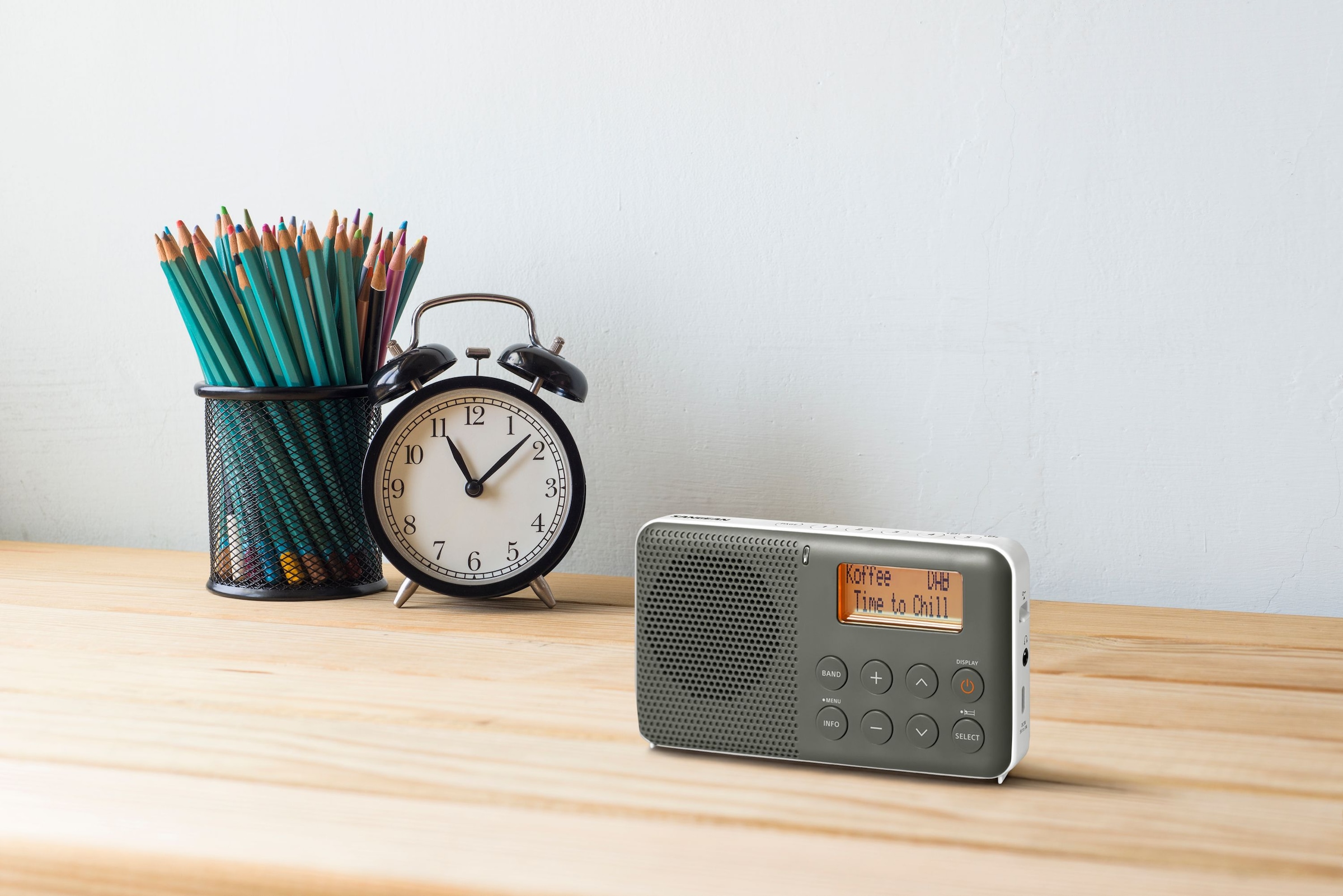 Sangean Digitalradio (DAB+) »DPR-64 (Pocket 640)«, (Digitalradio (DAB+)-FM-Tuner mit RDS), integr. Akku, Lautsprecher
