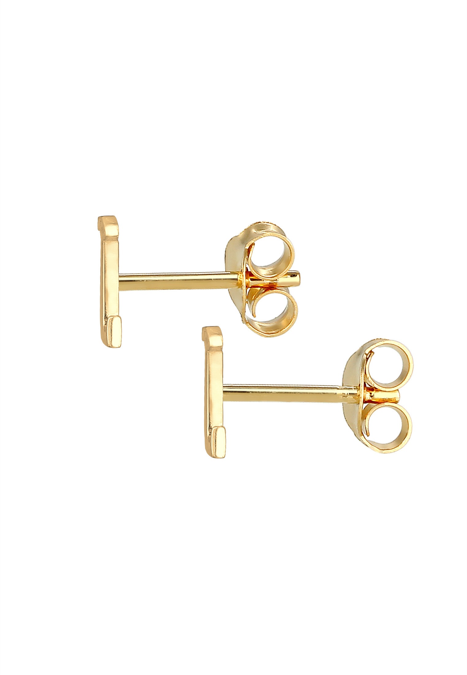 Elli Paar Ohrstecker »Ohrringe Ohrstecker Buchstabe L Initialen 925 Sterling Silber«