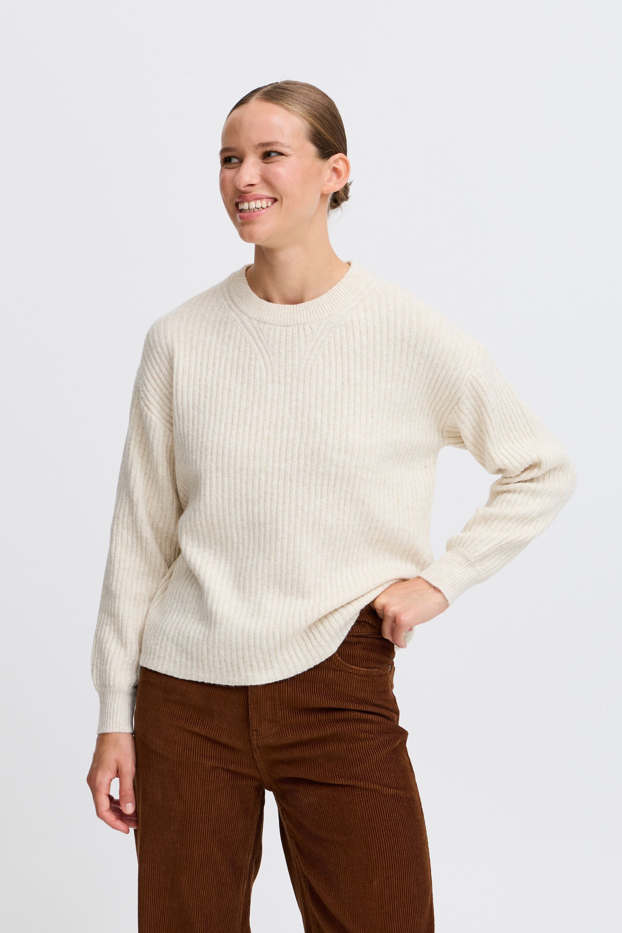 b.young Strickfleece-Pullover »Strickpullover BYOnema«