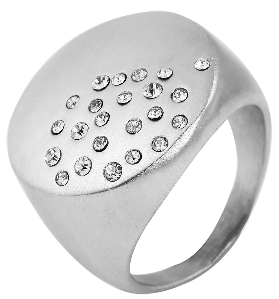 Adelia´s Fingerring »Damen Ring aus Edelstahl«