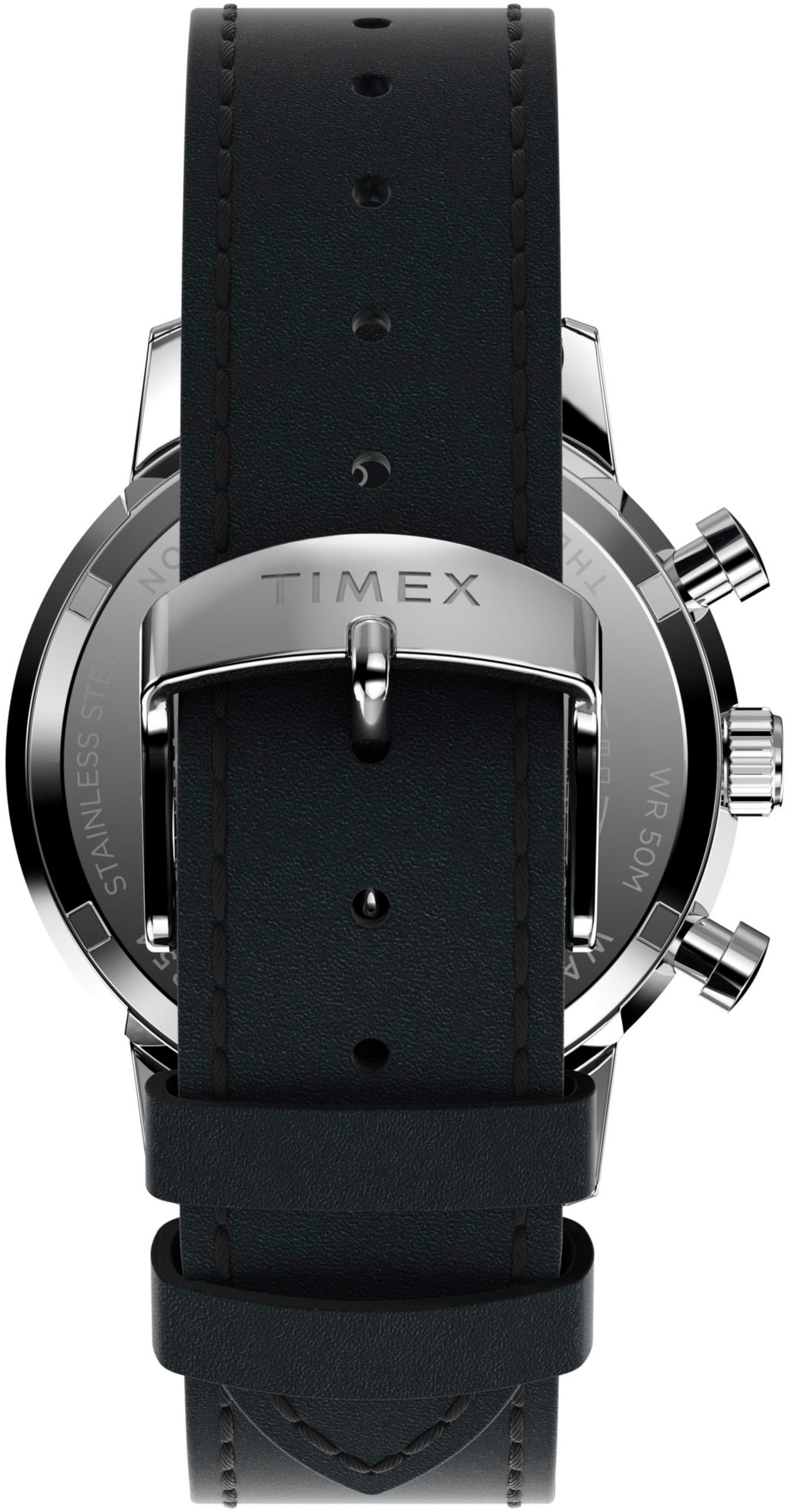 Timex Chronograph »MARLIN«, Quarzuhr, Armbanduhr, Herren, Datum, Stoppfunktion, 12/24-Std.-Anzeige