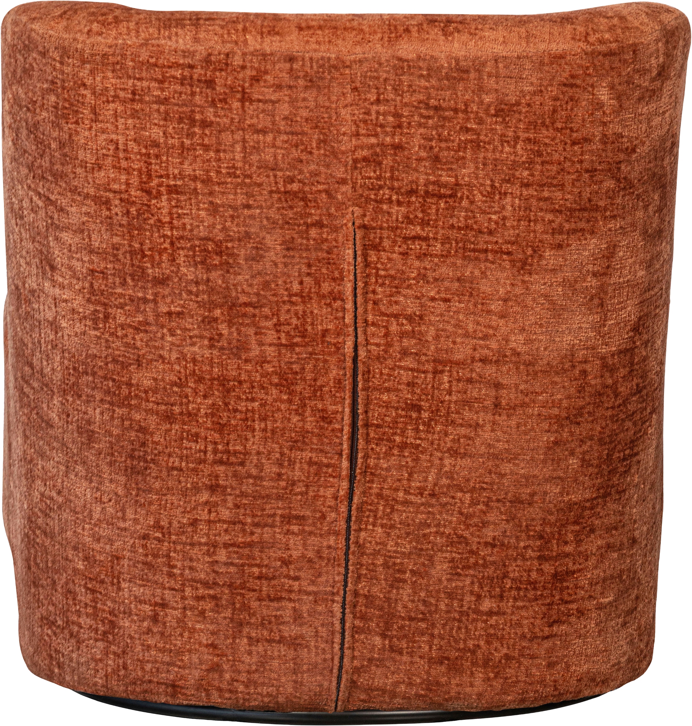 WOOOD Drehsessel »Atty mit struktur-Velvetbezug und Drehmechanismus B 74 x T 65 x H 75cm« Sehr hohe Verschleißfestigkeit, montiert geliefert, Tragkraft 120 kg