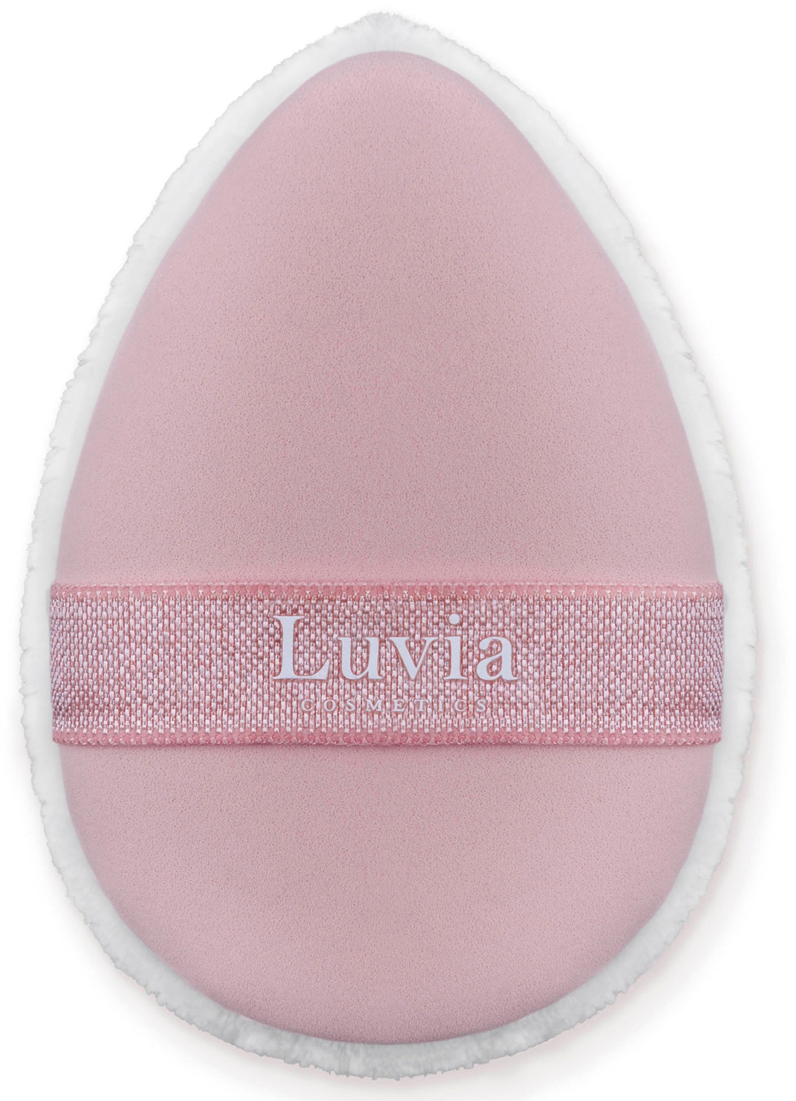 Luvia Cosmetics Puderquaste »The Puffys - Duo Puff Kit - Elegance/Candy«, (Spar-Set, 2 tlg., Set aus Puderquaste und Kosmetikschwamm Pad), Das ultimative Duo für ein perfektes Finish