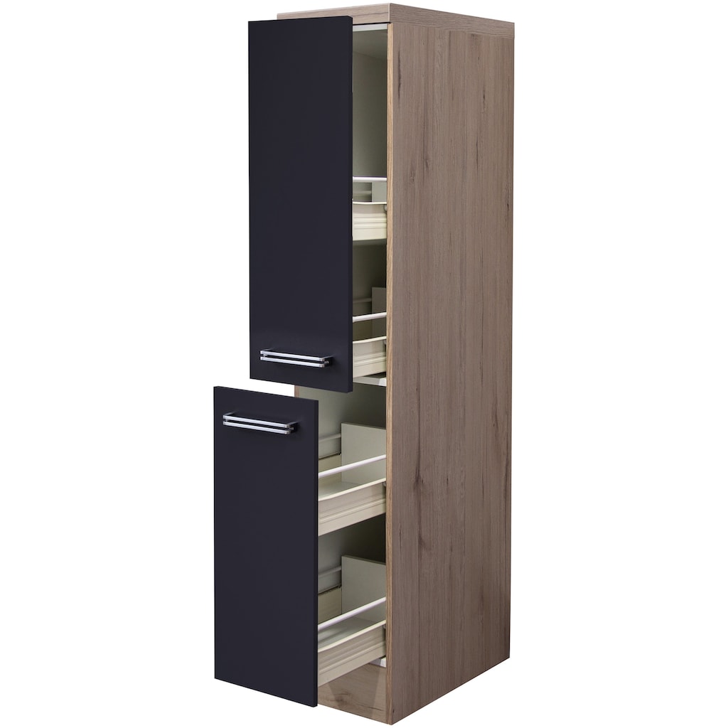 Flex-Well Apothekerschrank »Antigua«, (B x H x T) 30 x 162 x 60 cm, mit 4 Ablagen