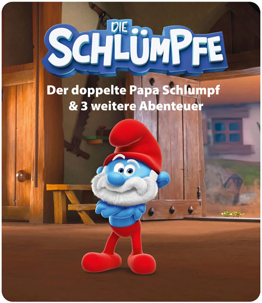 tonies Hörspielfigur »Die Schlümpfe: Der doppelte Papa Schlumpf & 3 weitere Abenteuer«