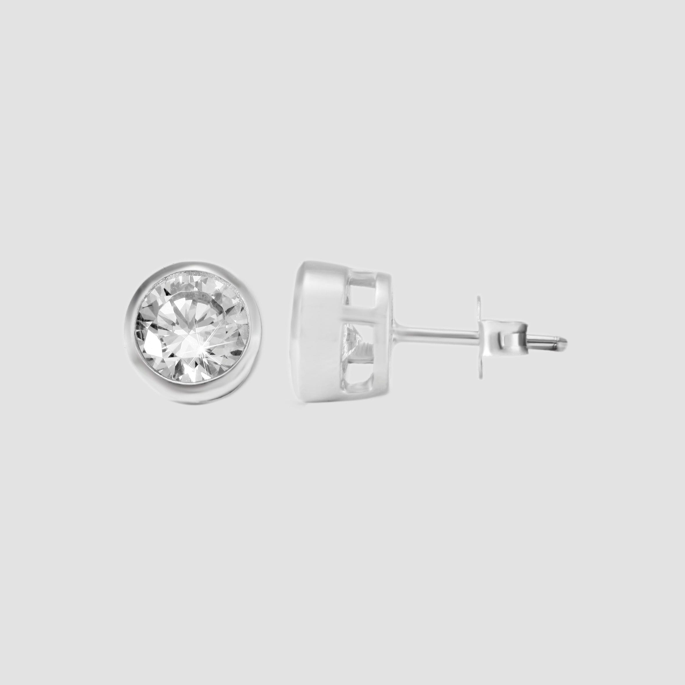 Adelia´s Paar Ohrstecker »Damen Ohrringe ¿ Ohrstecker aus 925 Silber mit Zirkonia«