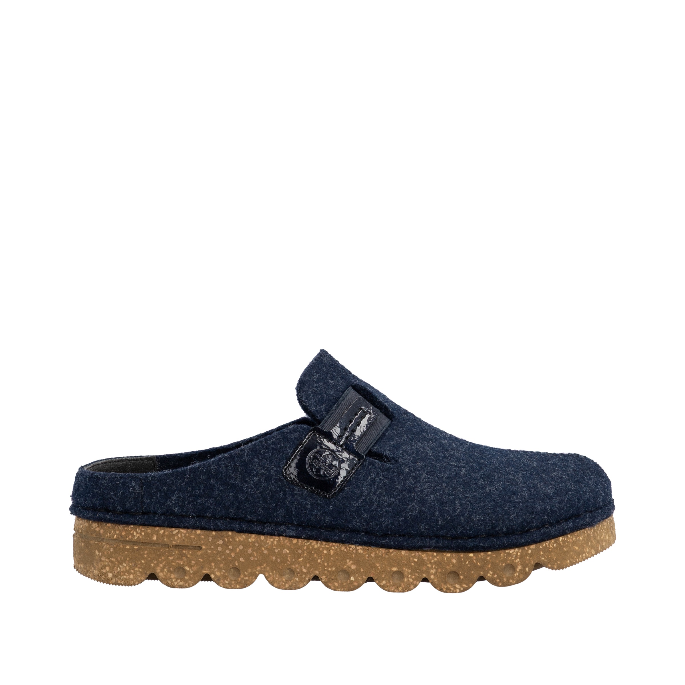 Rieker Clog, Sabot, Hausschuh, Casual-Clog, Plateausohle, zum Schlupfen
