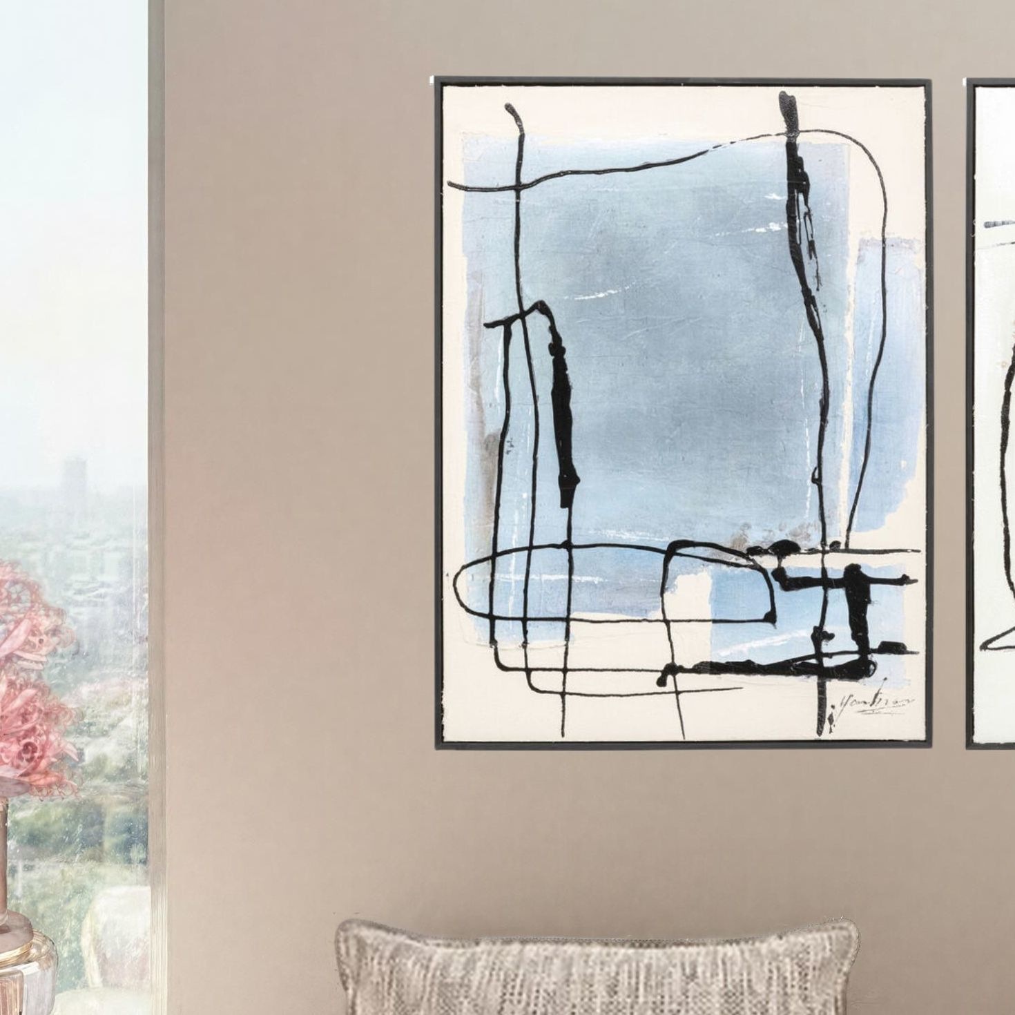 Kare Design Bild mit Rahmen