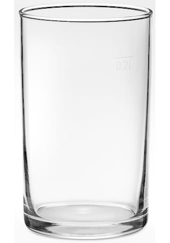 Bierglas »Altbierbecher«, (Set, 12 tlg., 12 Altbierbecher 0,2l)