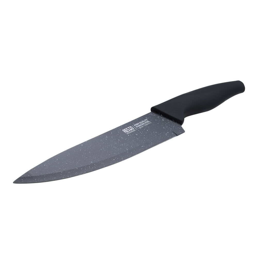 RESTO Kitchenware Messer-Set »Leo, Edelstahlmesser 4-teilig in Magnet-Geschenkbox« Kochmesser, Tranchiermesser, Universalmesser, Gemüsemesser