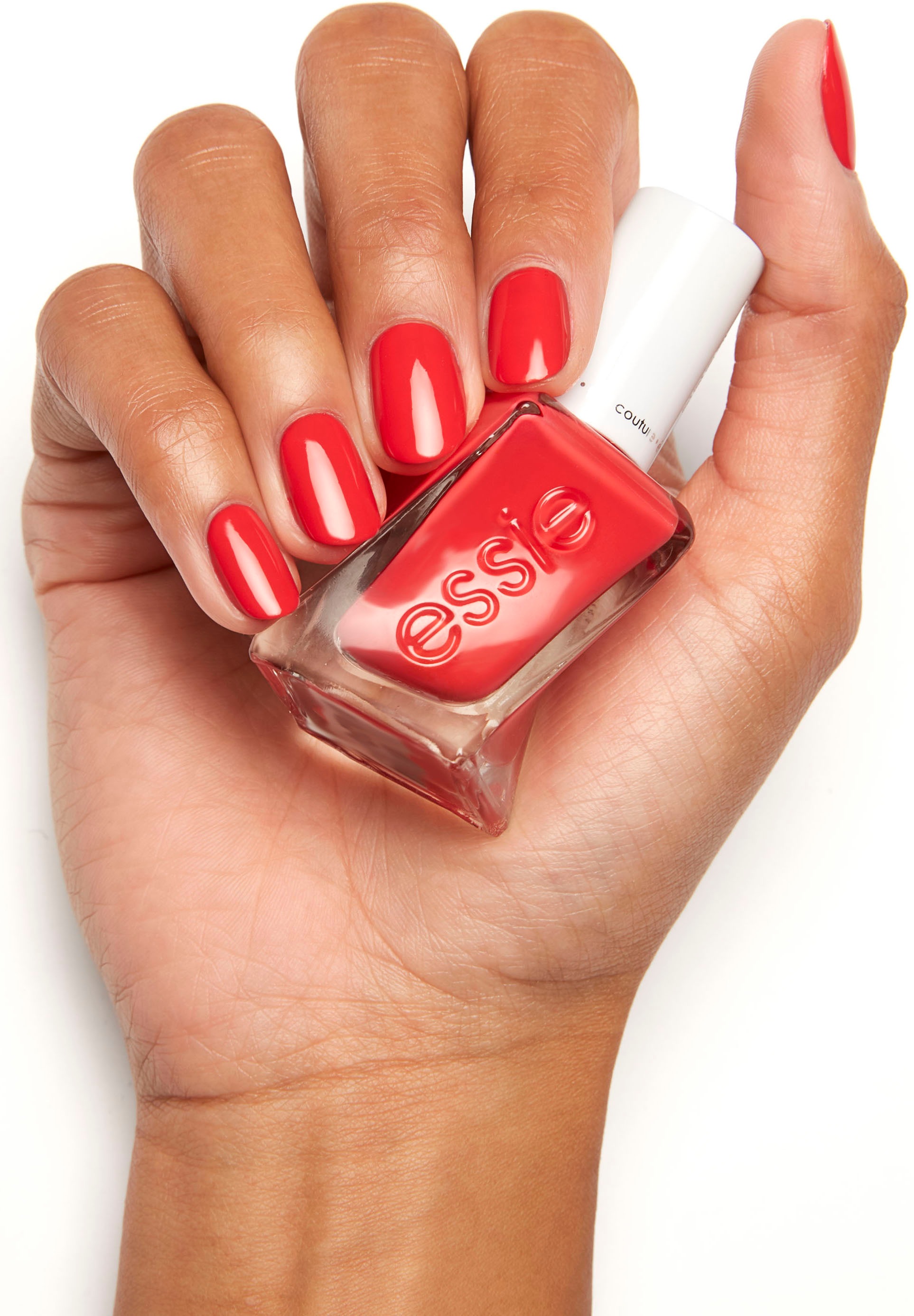 essie Gel-Nagellack »Gel Couture Rot«, mit natürlichen Inhaltsstoffen