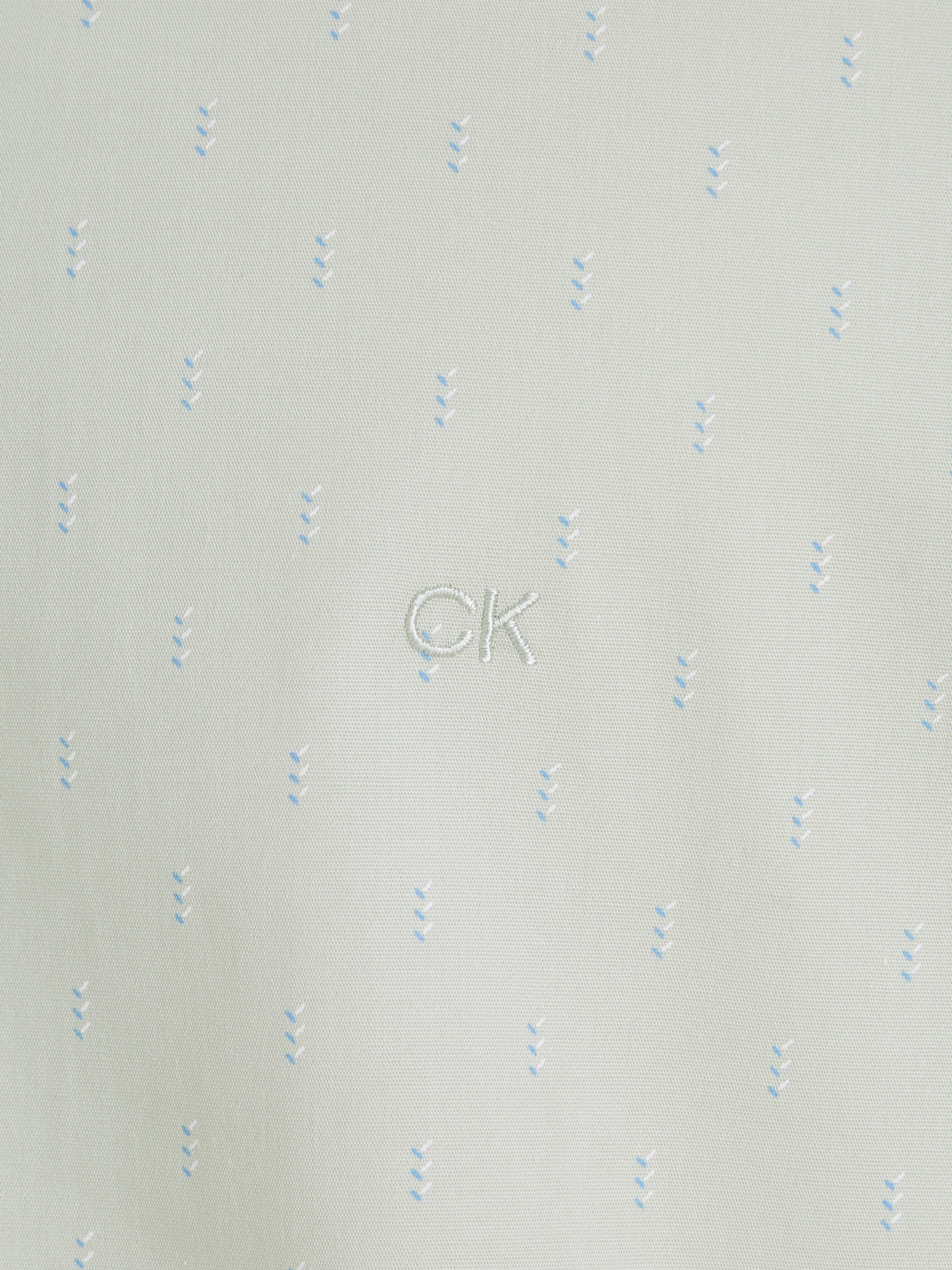 Calvin Klein Langarmhemd »POPLIN LEAF PRINT SLIM SHIRT«