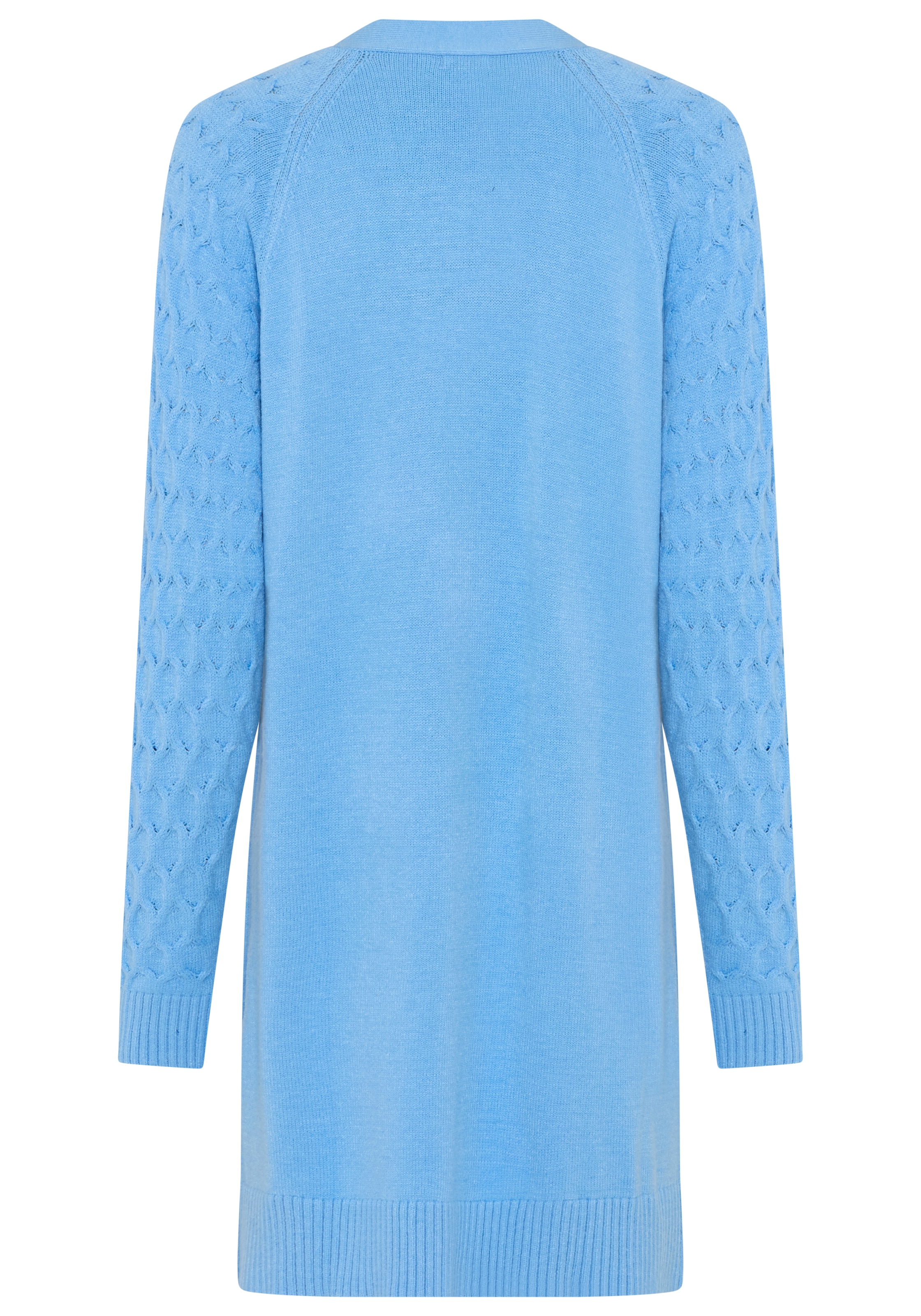 KangaROOS Cardigan casual Stil, bequeme Passform, mit Raglanärmeln, große Größen