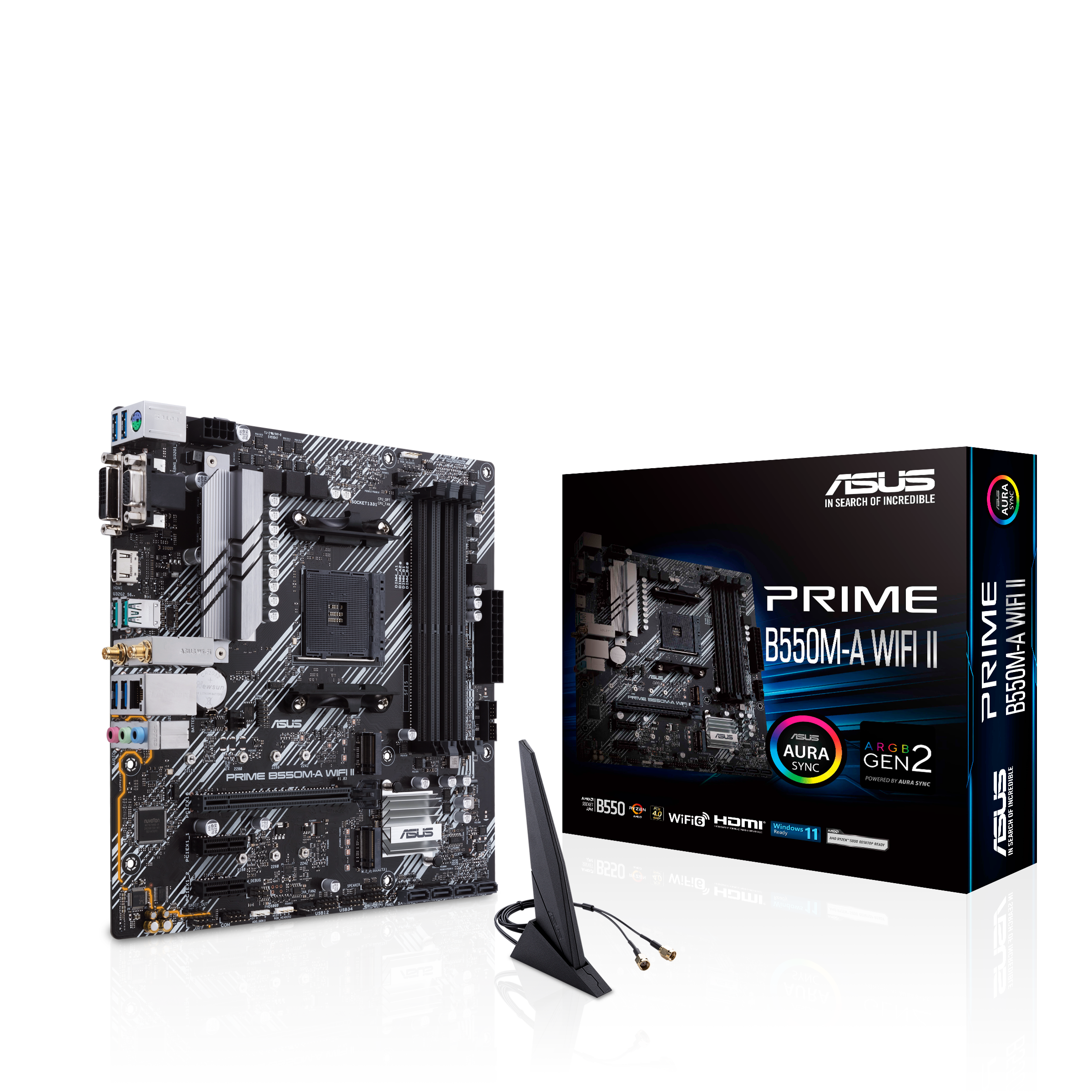 Mainboard »PRIME B550M-A WIFI II«