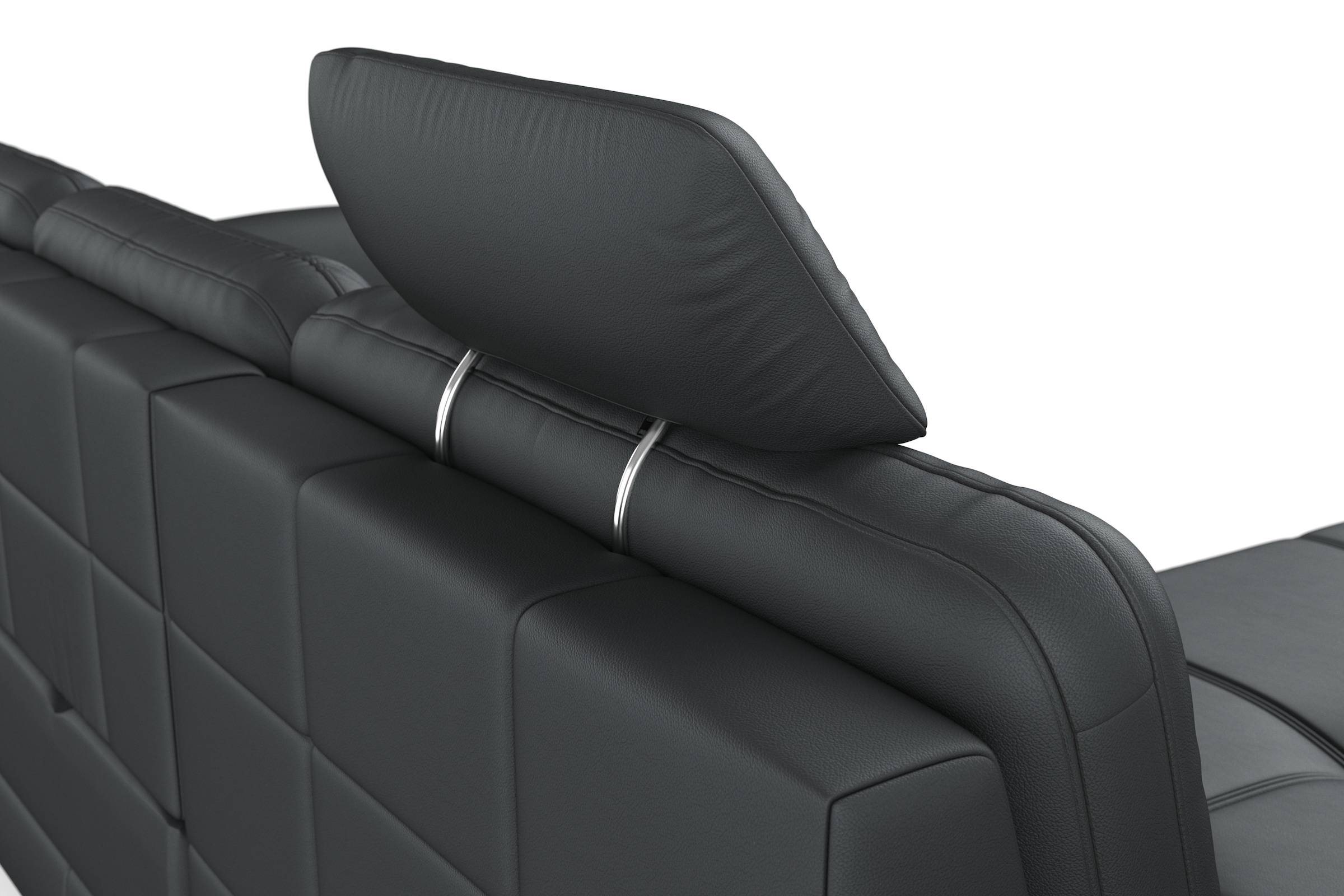sit&more Ecksofa »Bendigo L-Form«, inklusive Sitztiefenverstellung, Bodenfreiheit 15 cm, 2 Fußfarben