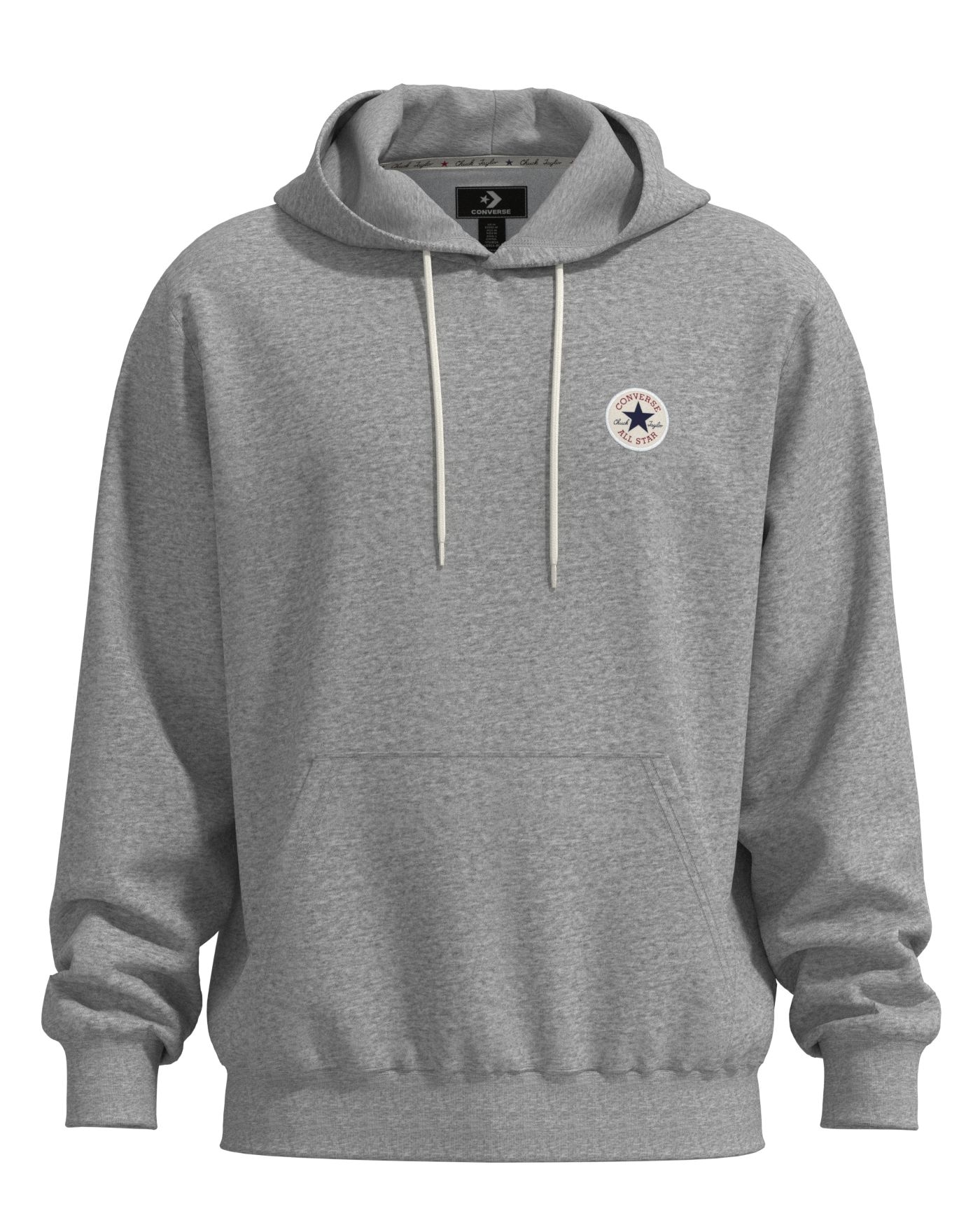 Converse Kapuzensweatshirt »CHUCK PATCH HOODIE (CLASSIC FLEECE)«, mit sportlichem Stil, Langarm-Design, aus Baumwolle und Polyester
