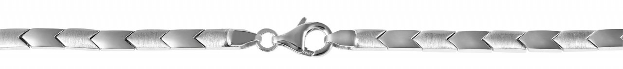 Adelia´s Edelstahlkette »Adelia's Damen 925 Silber Halskette mit Zirkonia 45 cm«