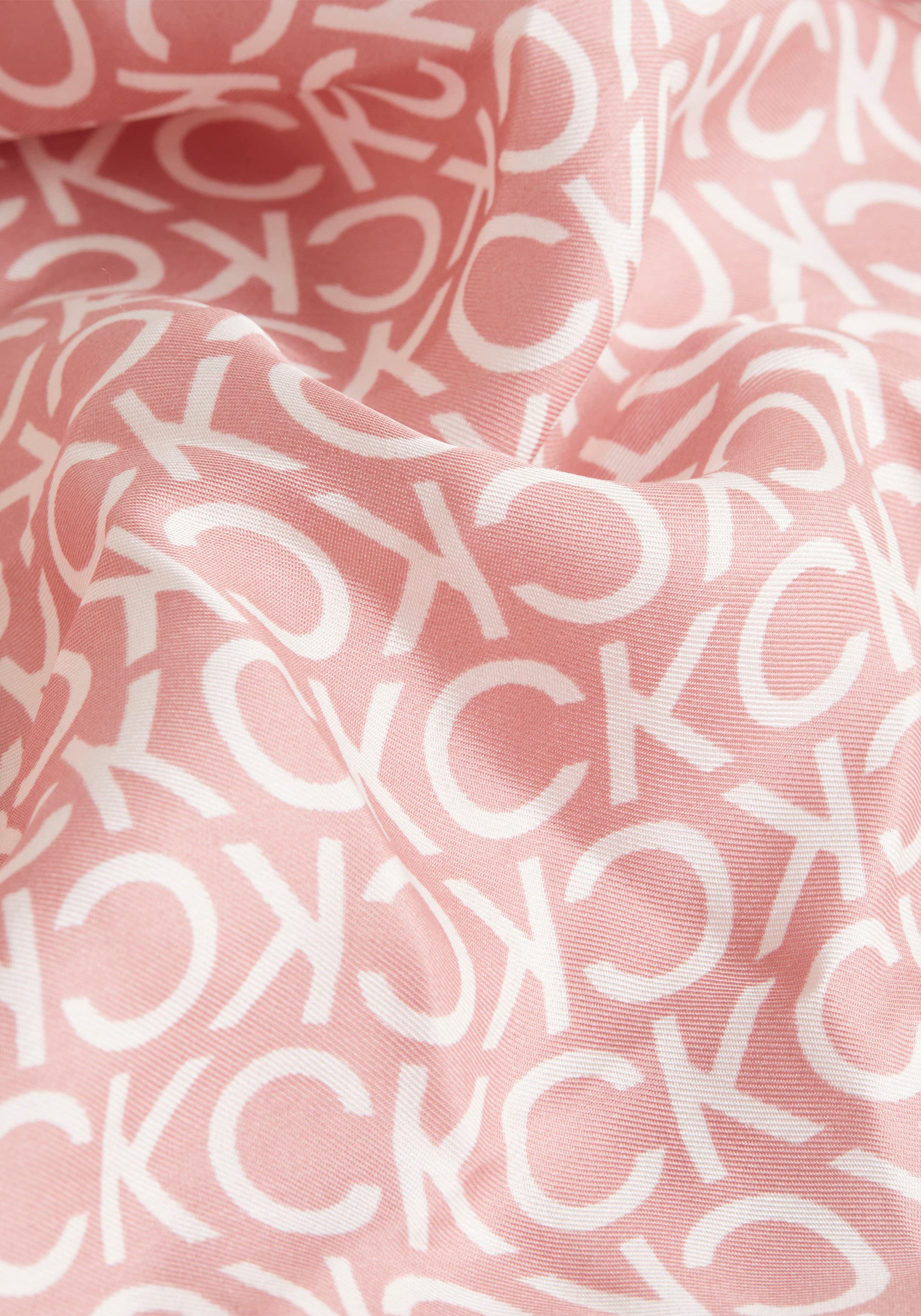 Calvin Klein Seidentuch »SILK MONOGRAM BANDANA 70X70«