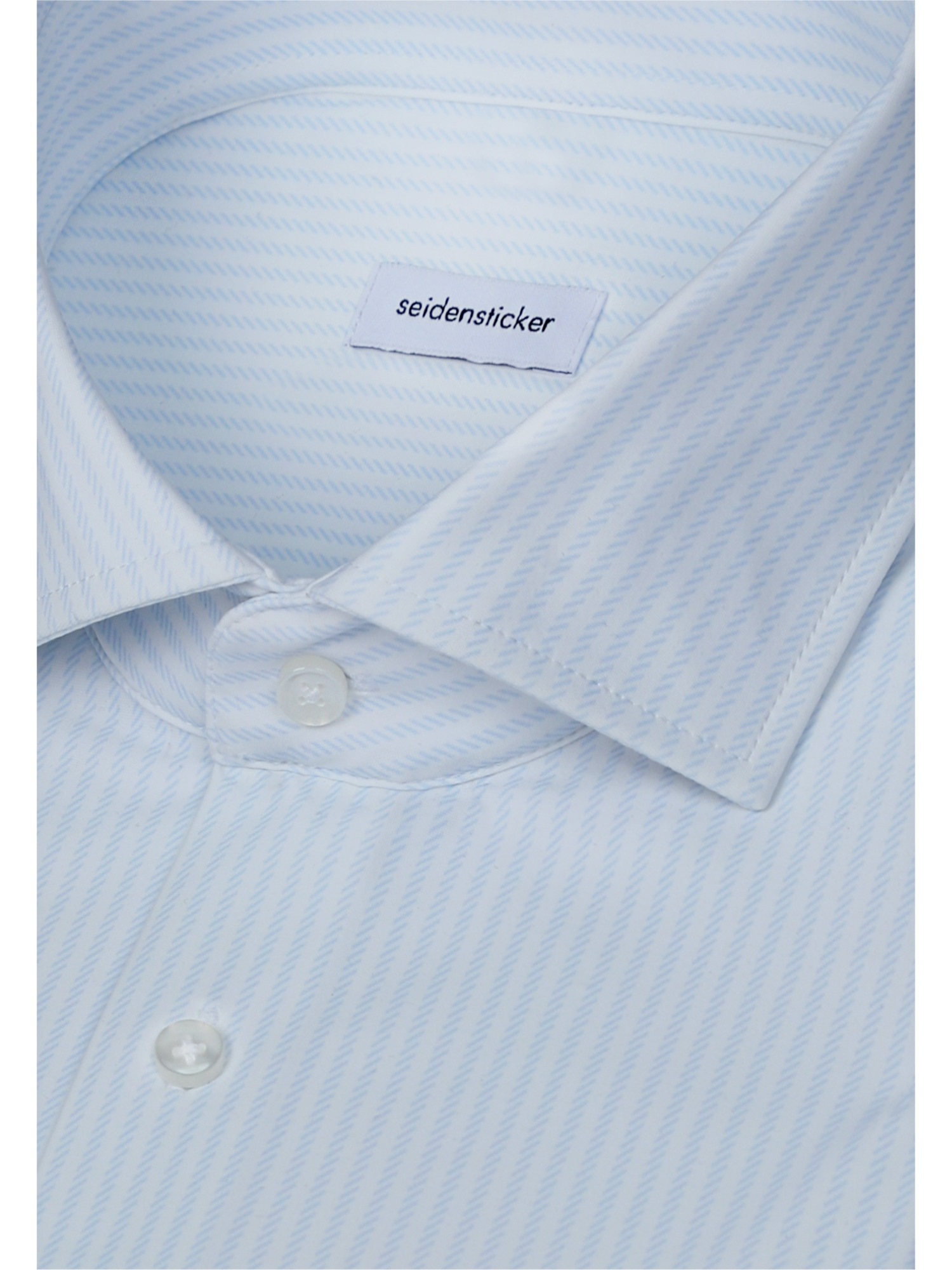 seidensticker Businesshemd »Schwarze Rose« Slim 1/1 Kentkragen Druck