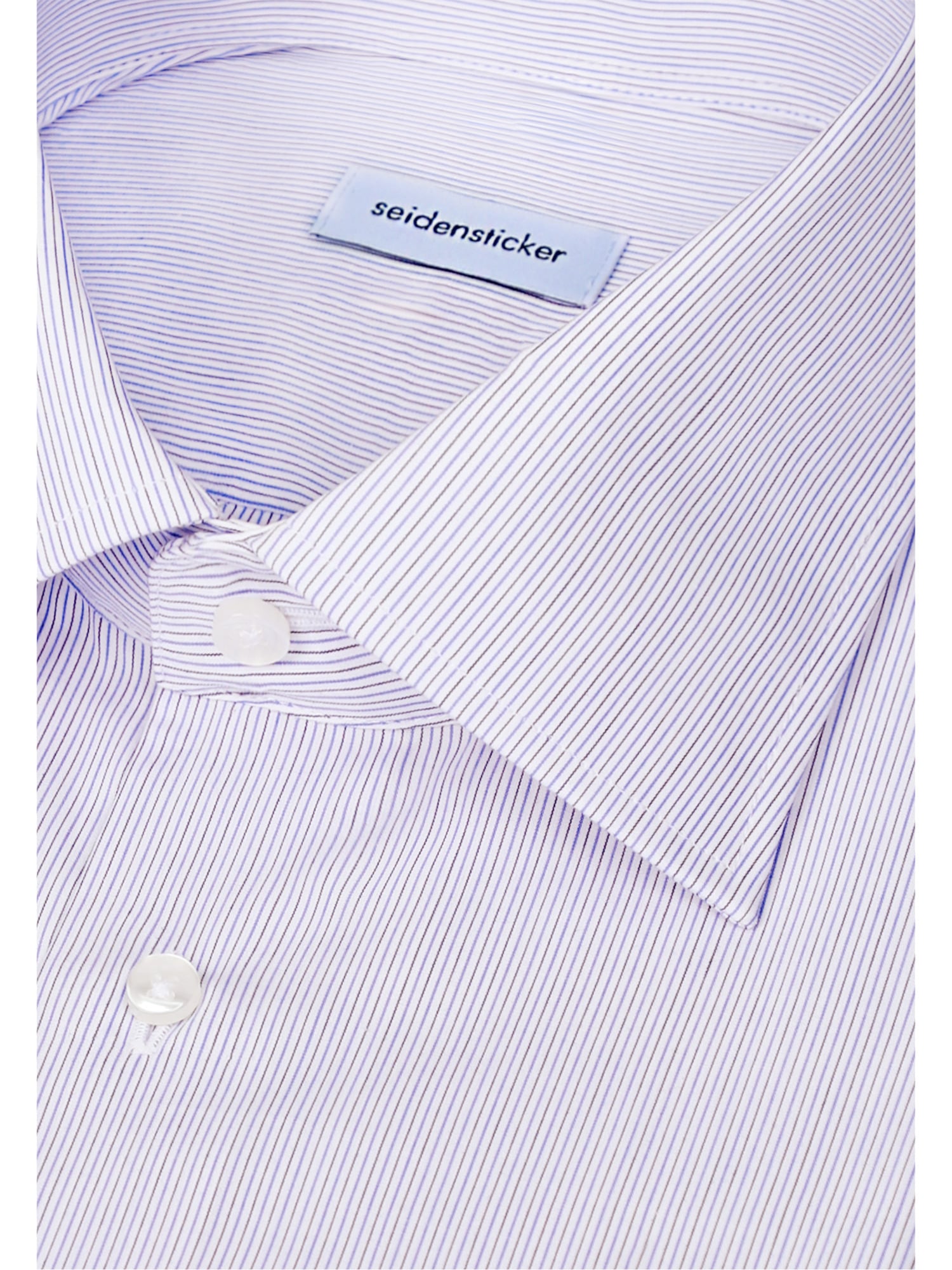 seidensticker Businesshemd »Schwarze Rose« Regular 1/1 Kentkragen Gestreift
